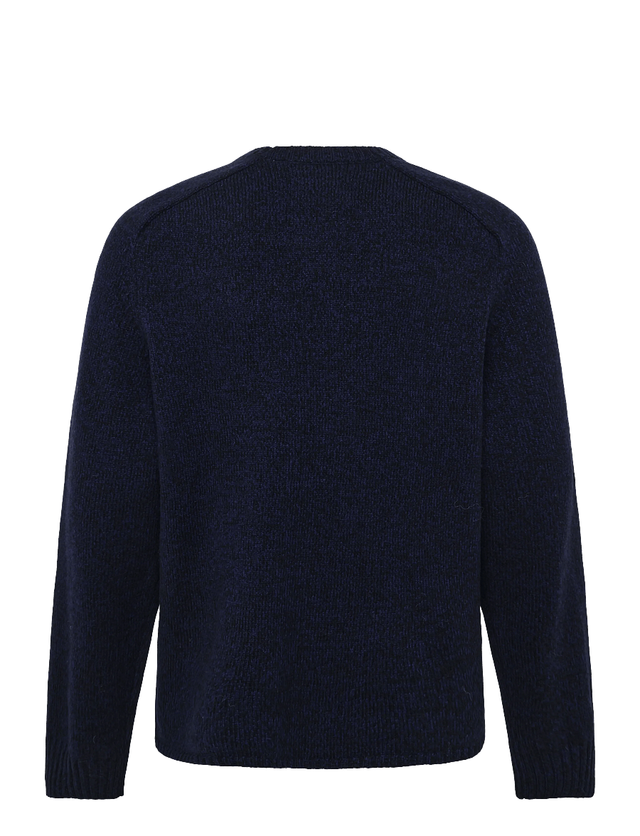 WOOD WOOD - WWCay crew neck 25514 - rundhals - ocean cavern melange - 2