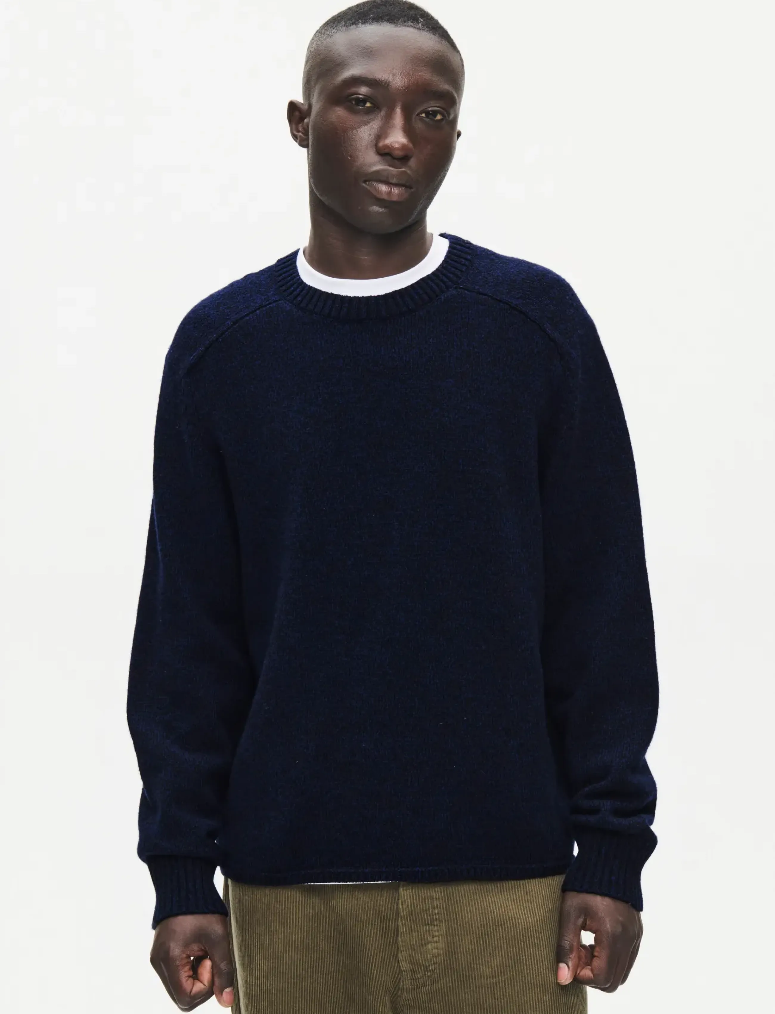 WOOD WOOD - WWCay crew neck 25514 - ocean cavern melange - 0