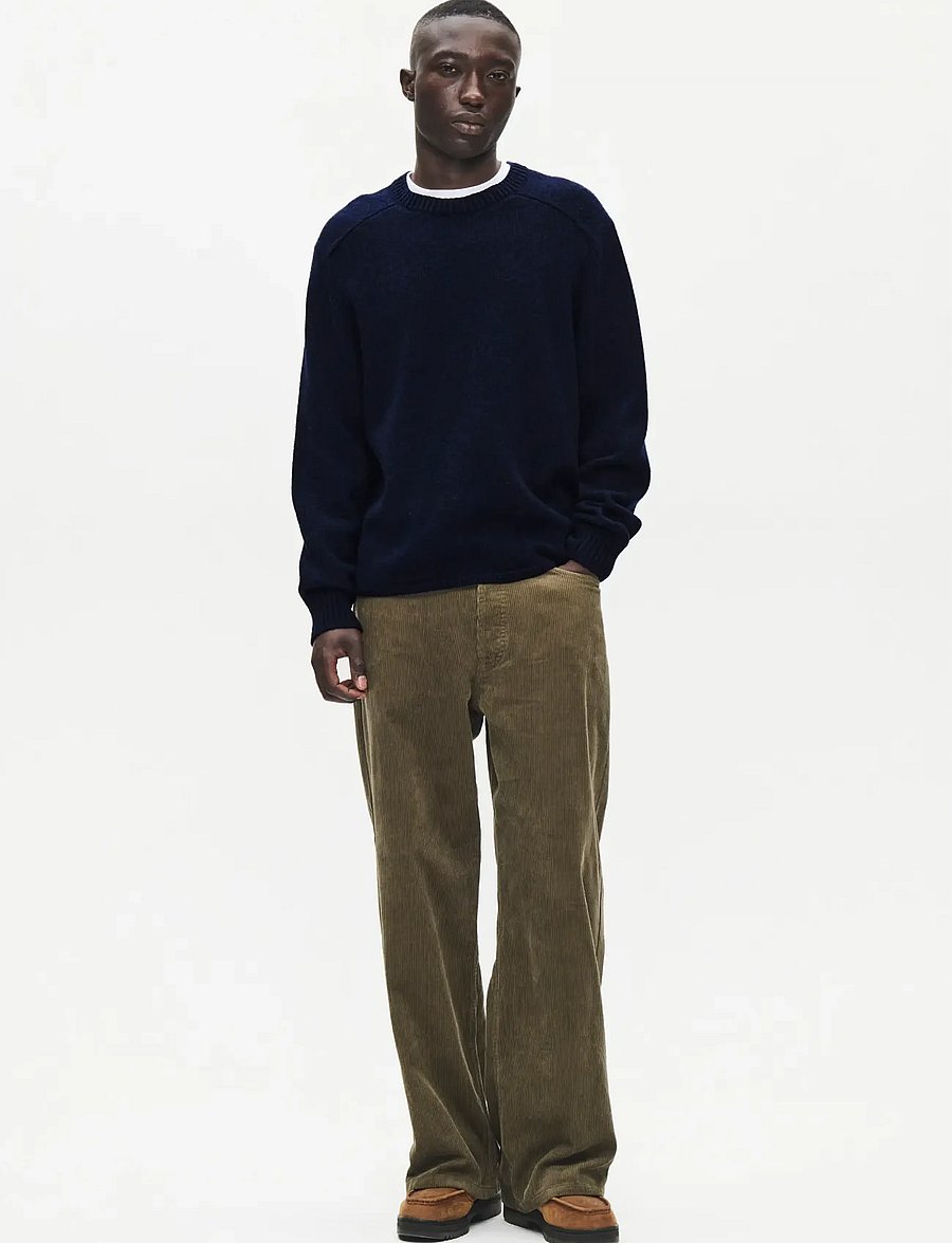 WOOD WOOD - WWCay crew neck 25514 - rundhals - ocean cavern melange - 4