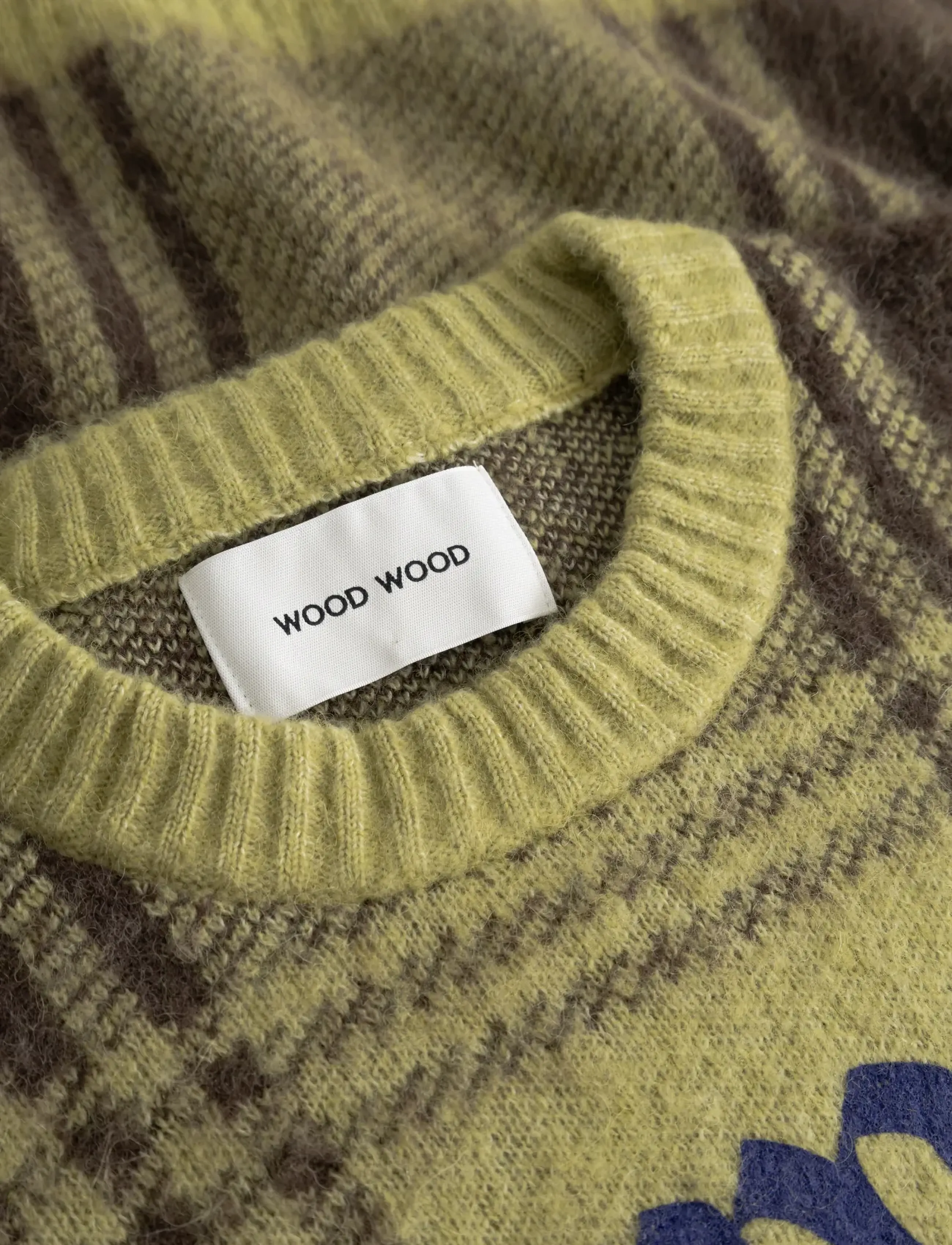WOOD WOOD - WWVig crew neck 25192 - delicioso check - 5