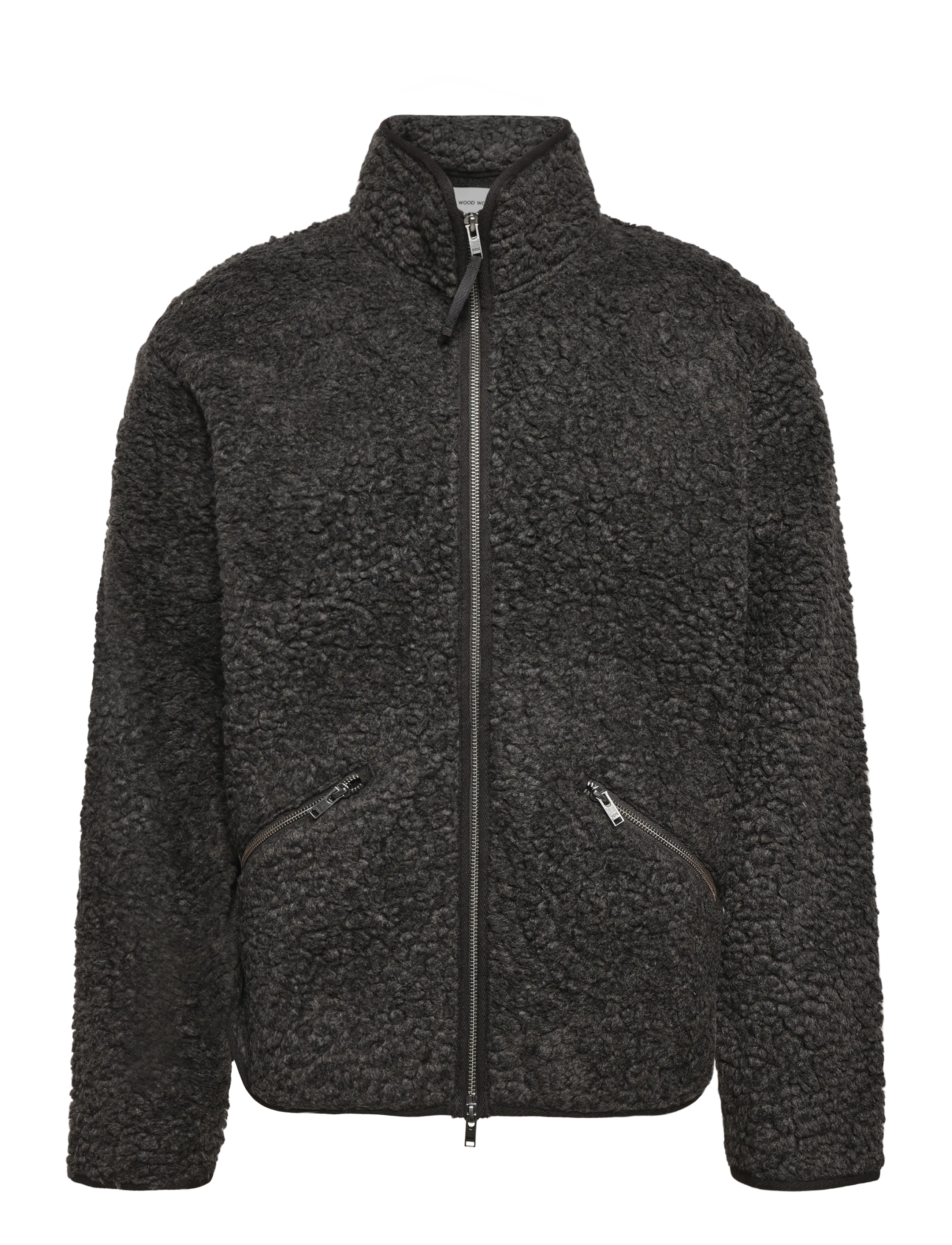 WOOD WOOD WWEik x jacket 25521 - Villased jakid - METEORITE / black