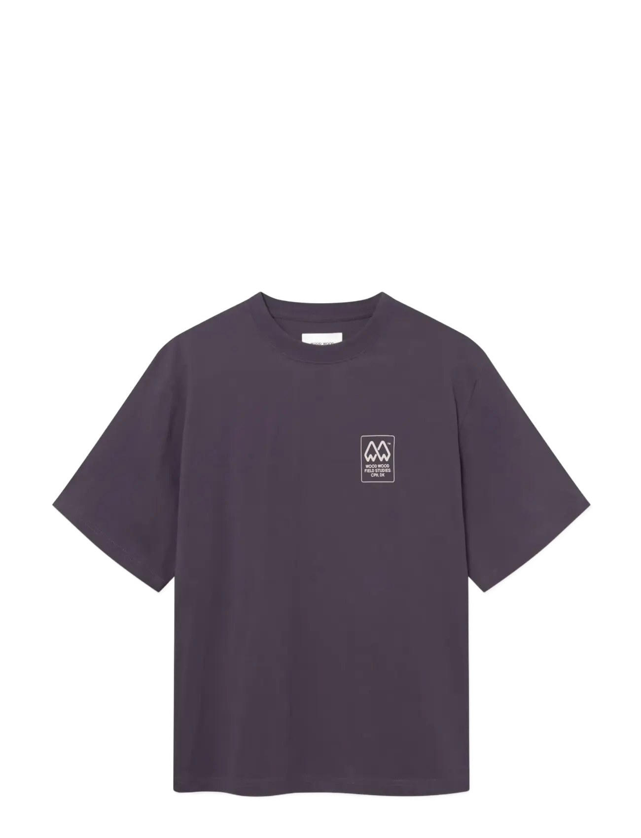 WOOD WOOD - WWGary peak tee 25539 - sweet grape - 1