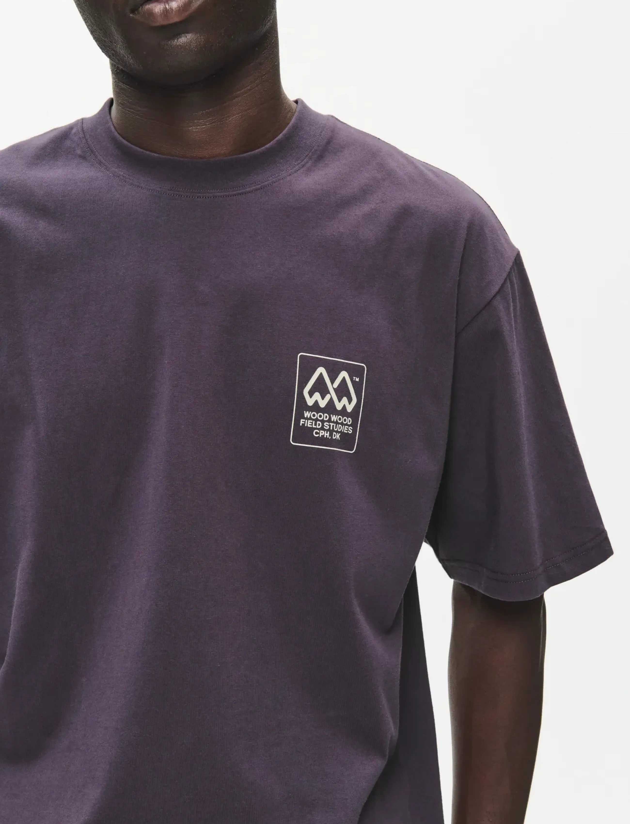 WOOD WOOD Wwgary Peak Tee 25539 t-shirts herr – bild 2