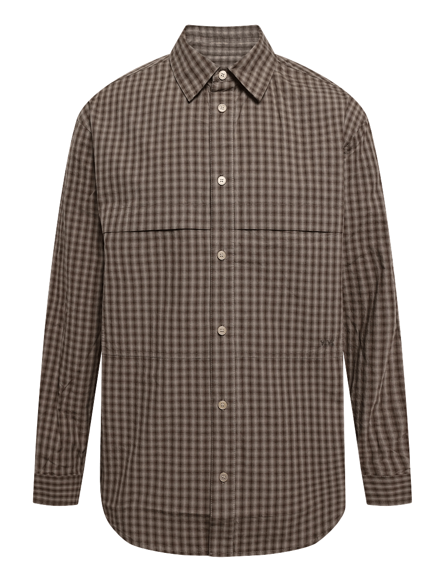 WOOD WOOD - WWCarter shirt 25391 - randiga skjortor - crocodile check - 1