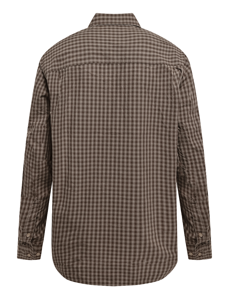 WOOD WOOD - WWCarter shirt 25391 - randiga skjortor - crocodile check - 2