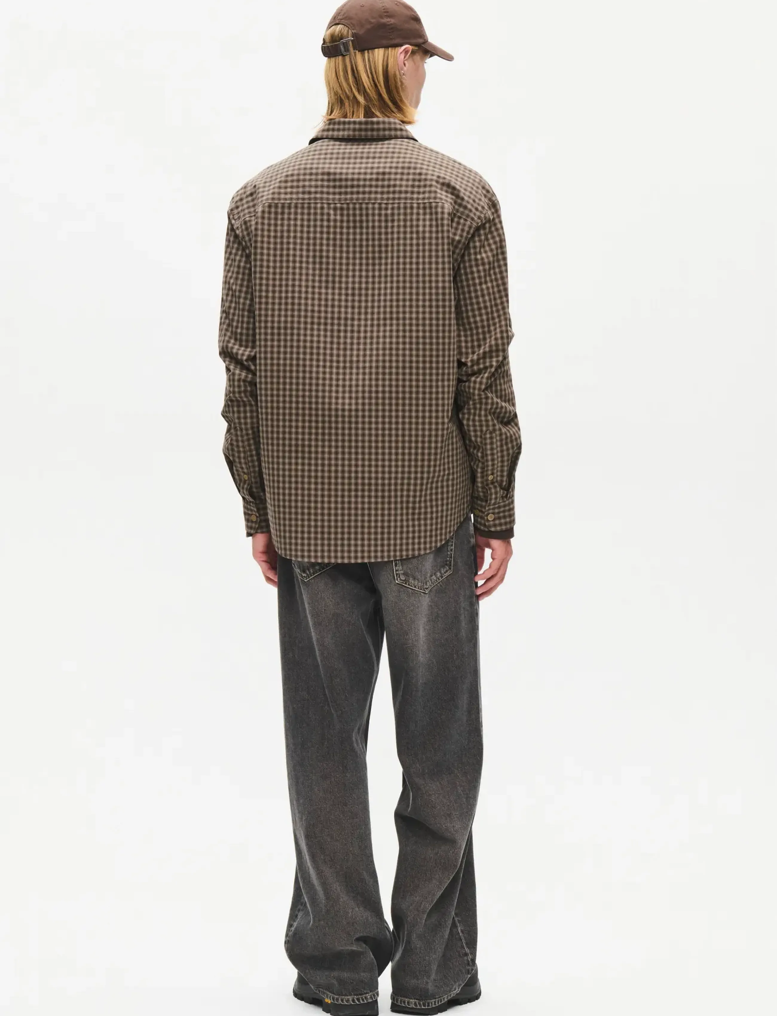 WOOD WOOD - WWCarter shirt 25391 - striped shirts - crocodile check - 3