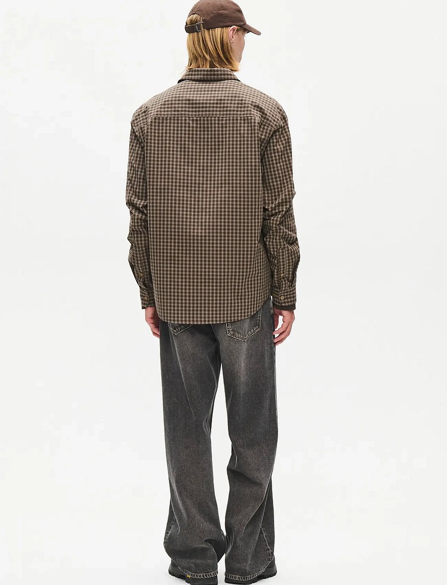 WOOD WOOD - WWCarter shirt 25391 - striped shirts - crocodile check - 3