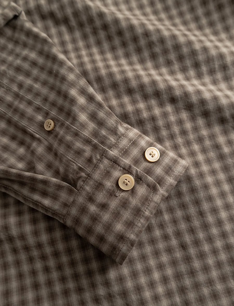 WOOD WOOD - WWCarter shirt 25391 - striped shirts - crocodile check - 5