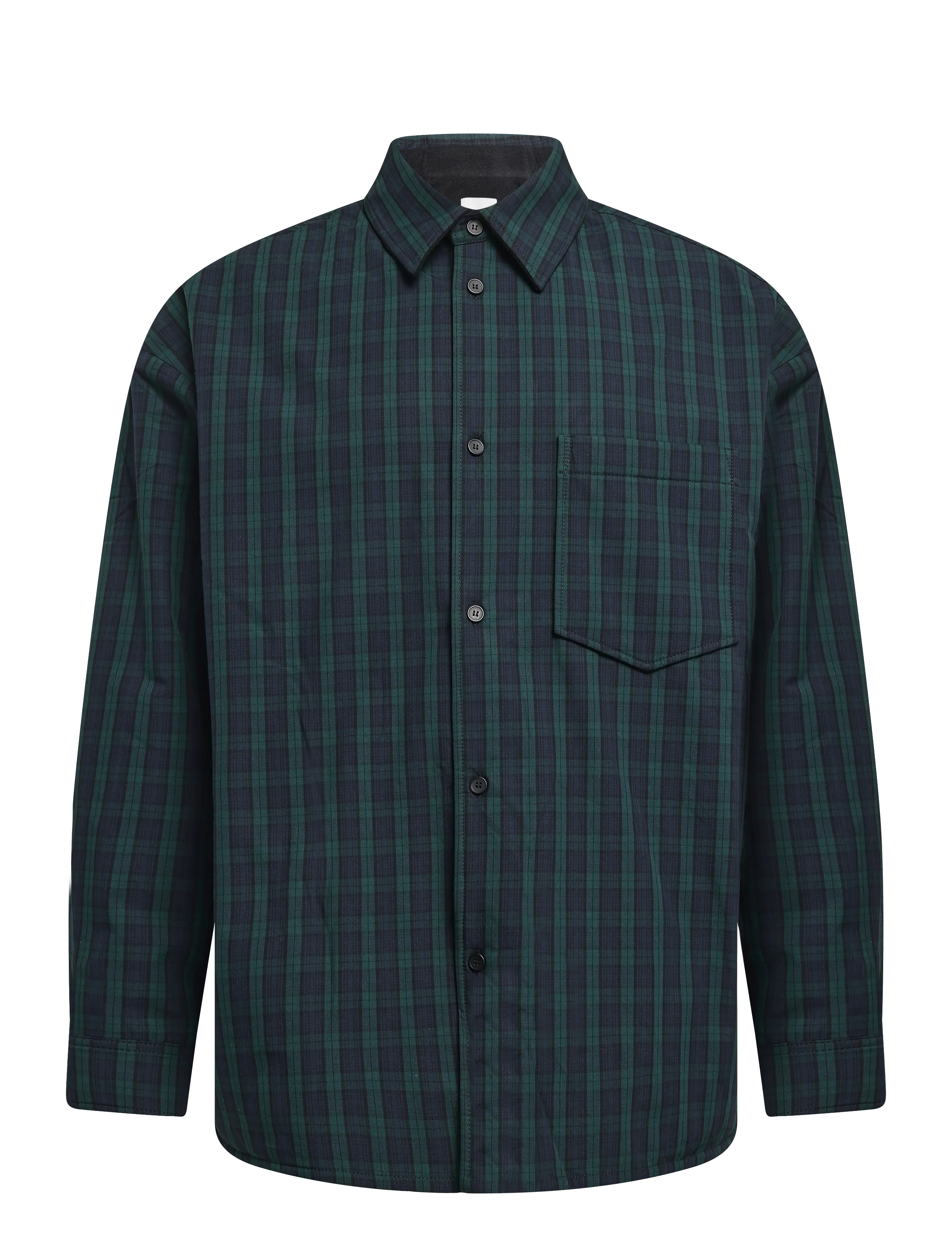 WOOD WOOD WWKamse shirt jacket 25540 - Kleidung - OCEAN CAVERN CHECK / navy