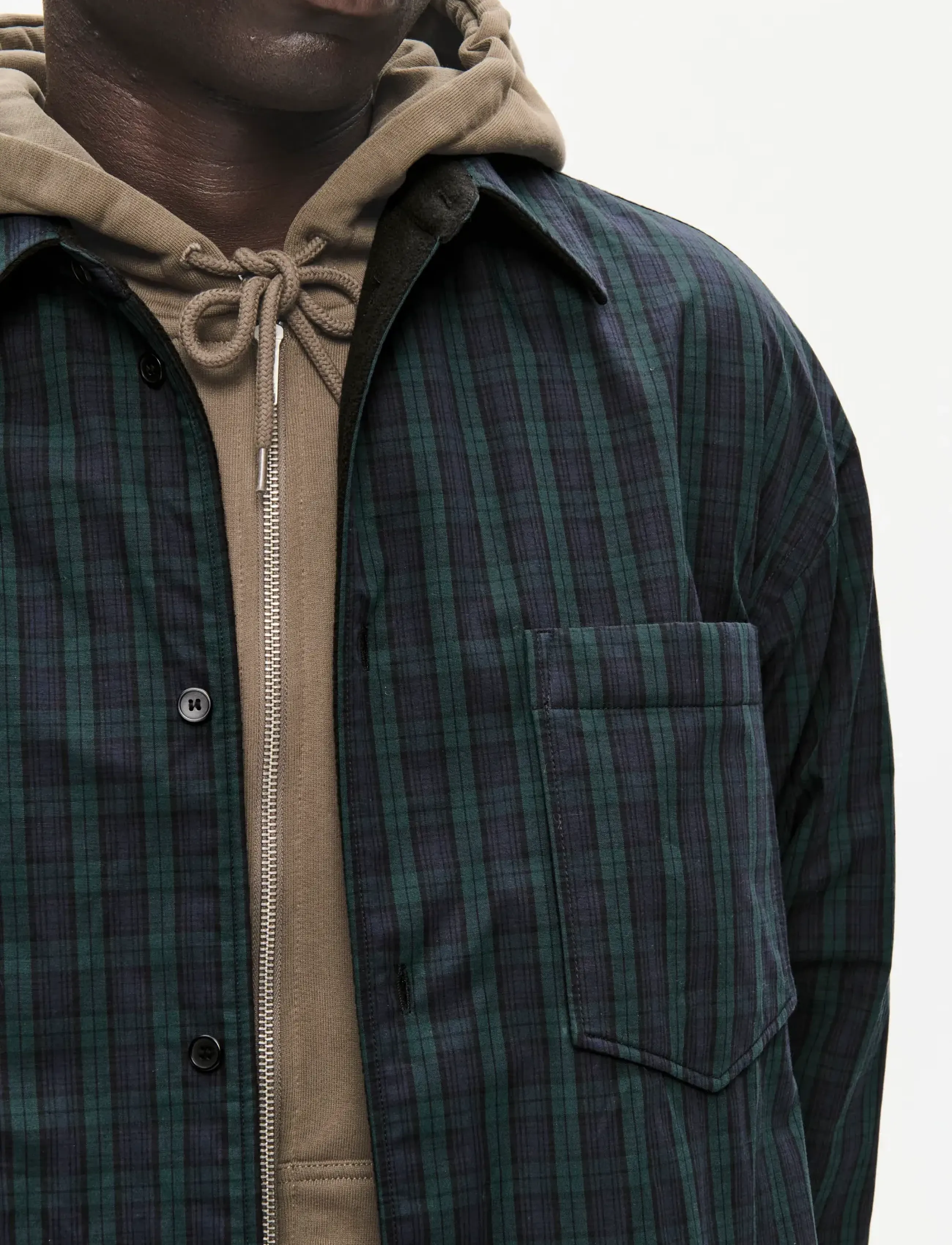 WOOD WOOD - WWKamse shirt jacket 25540 - herbstjacken - ocean cavern check - 4