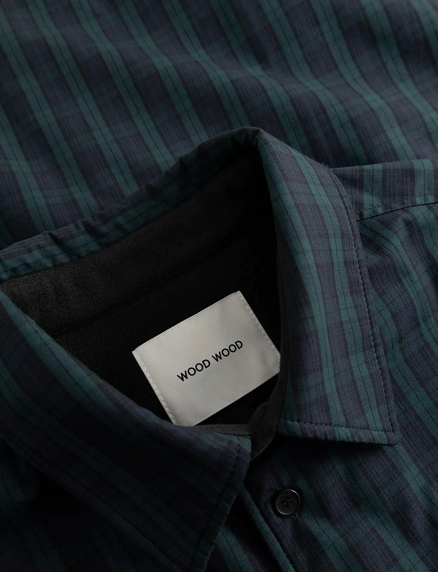 WOOD WOOD - WWKamse shirt jacket 25540 - herbstjacken - ocean cavern check - 5