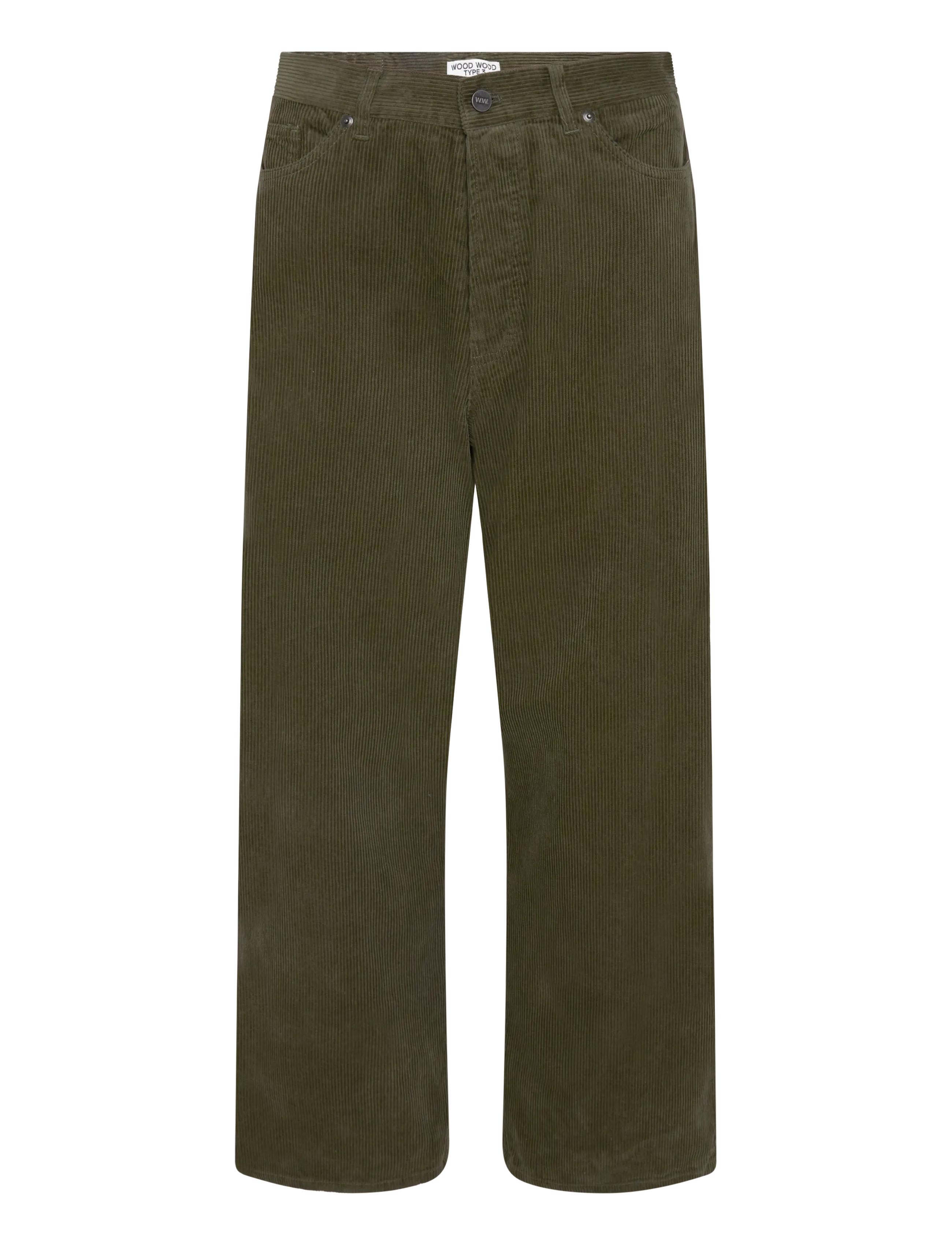 WOOD WOOD WWType 3 trousers 25258 - Wood Wood - CROCODILE / khaki/green