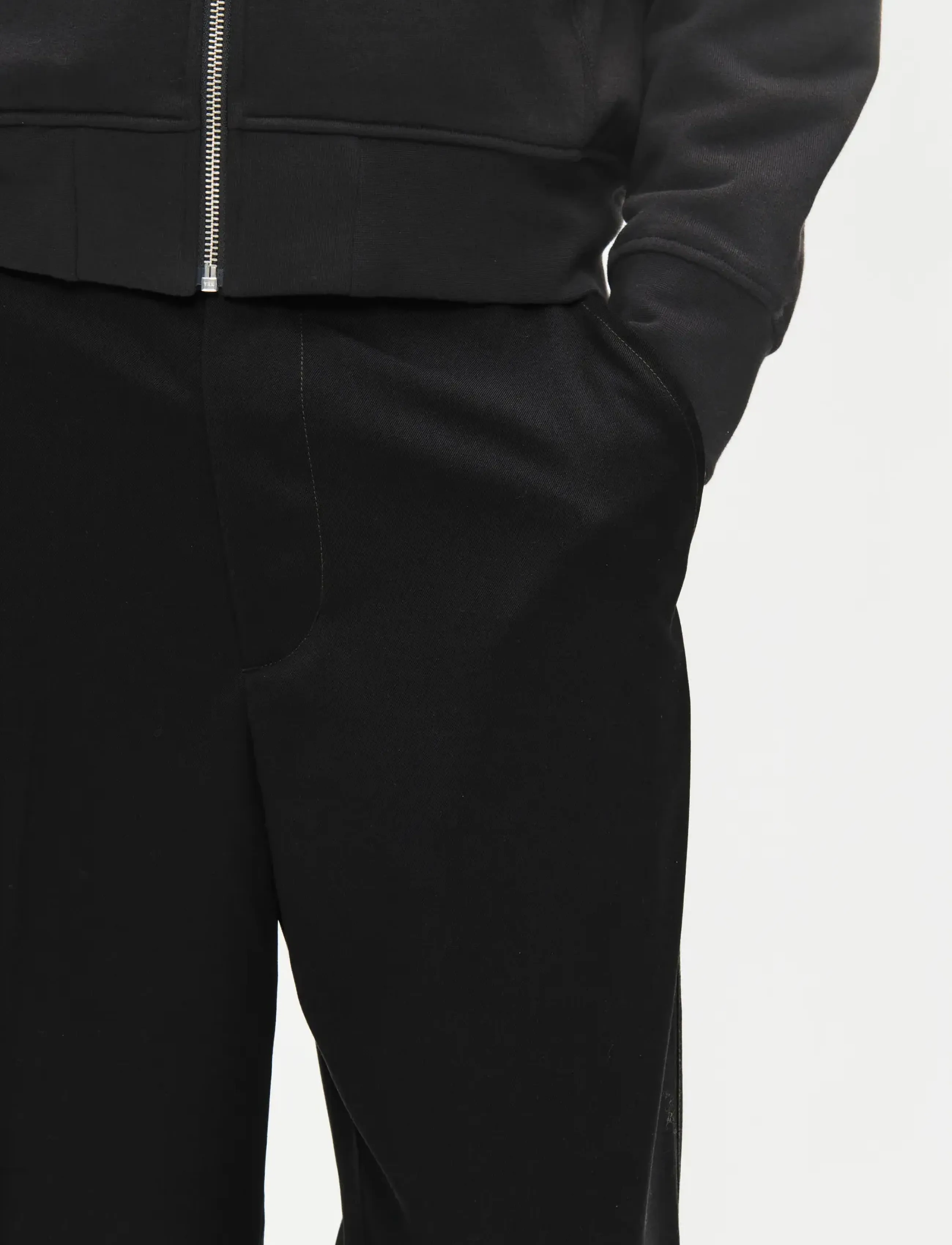 WOOD WOOD - WWLuca trousers 25458 - casual byxor - black - 4
