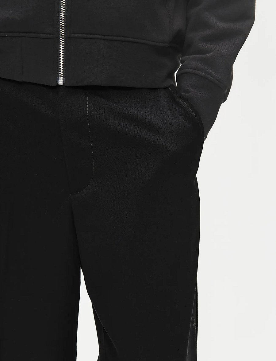 WOOD WOOD - WWLuca trousers 25458 - casual byxor - black - 4