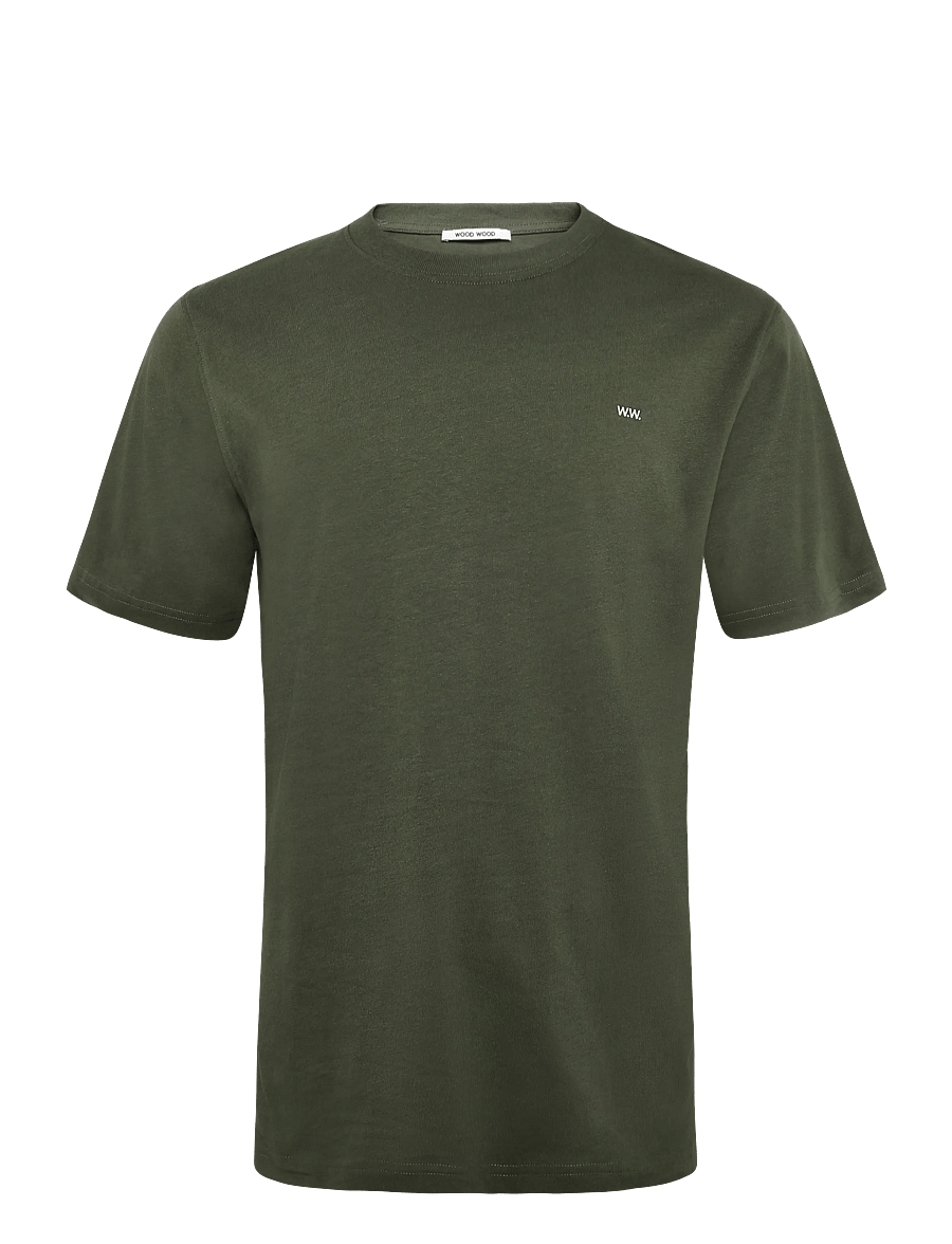 WOOD WOOD - WWEssential Sami Tshirt - kortärmade t-shirts - deep depths - 1