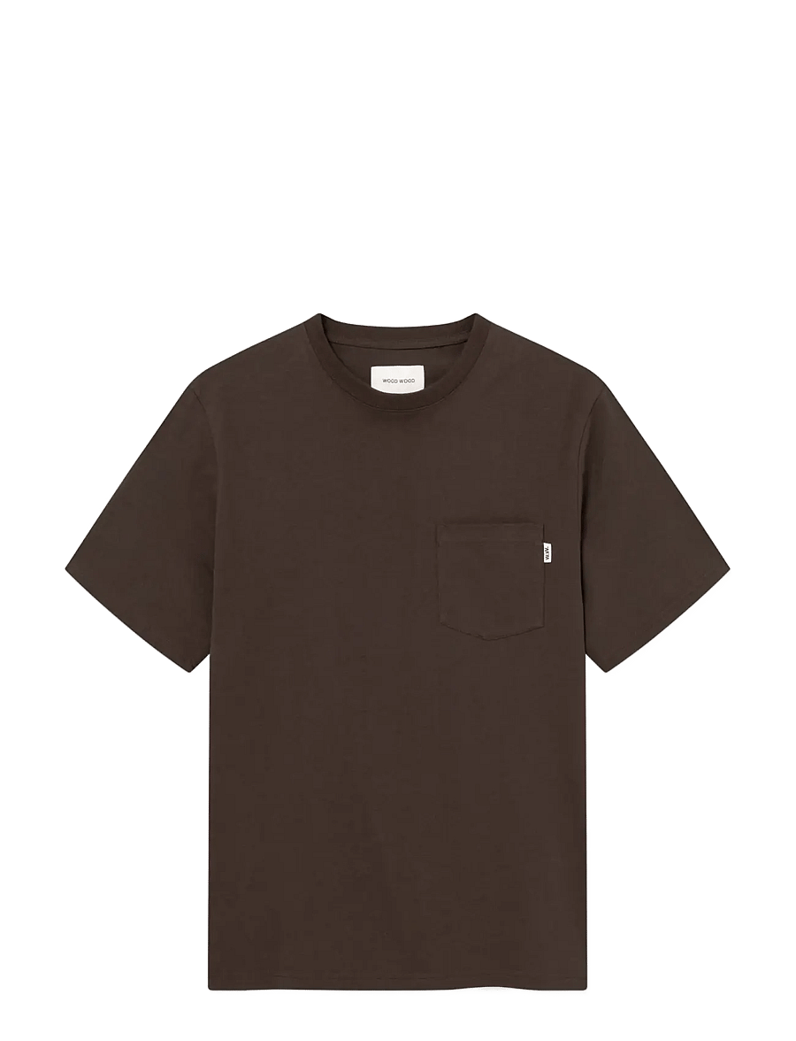 WOOD WOOD - WWBobby pocket tee 25220 - kortærmede t-shirts - delicioso - 0