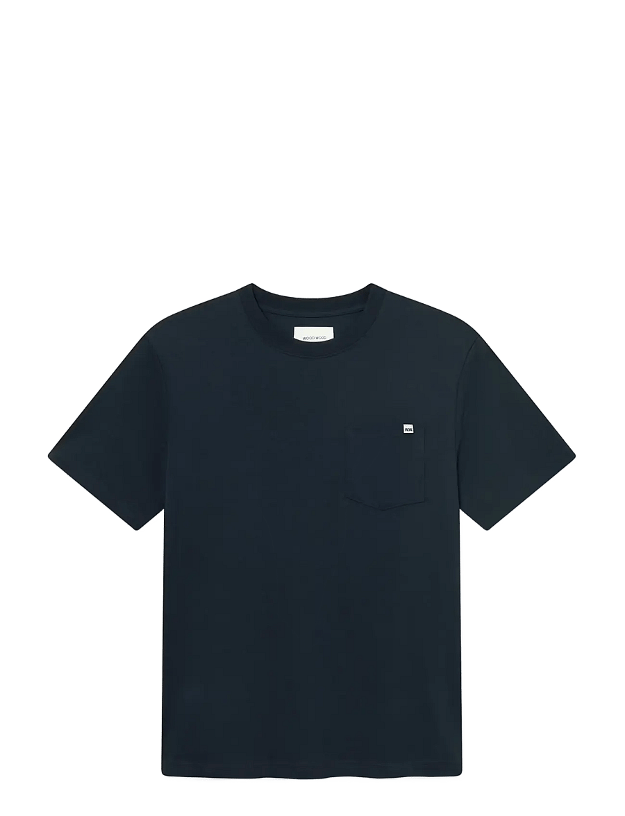 WOOD WOOD - WWBobby pocket tee 25220 - kortærmede t-shirts - salute - 1