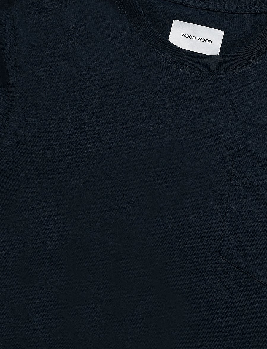 WOOD WOOD - WWBobby pocket tee 25220 - kurzärmelige t-shirts - salute - 3