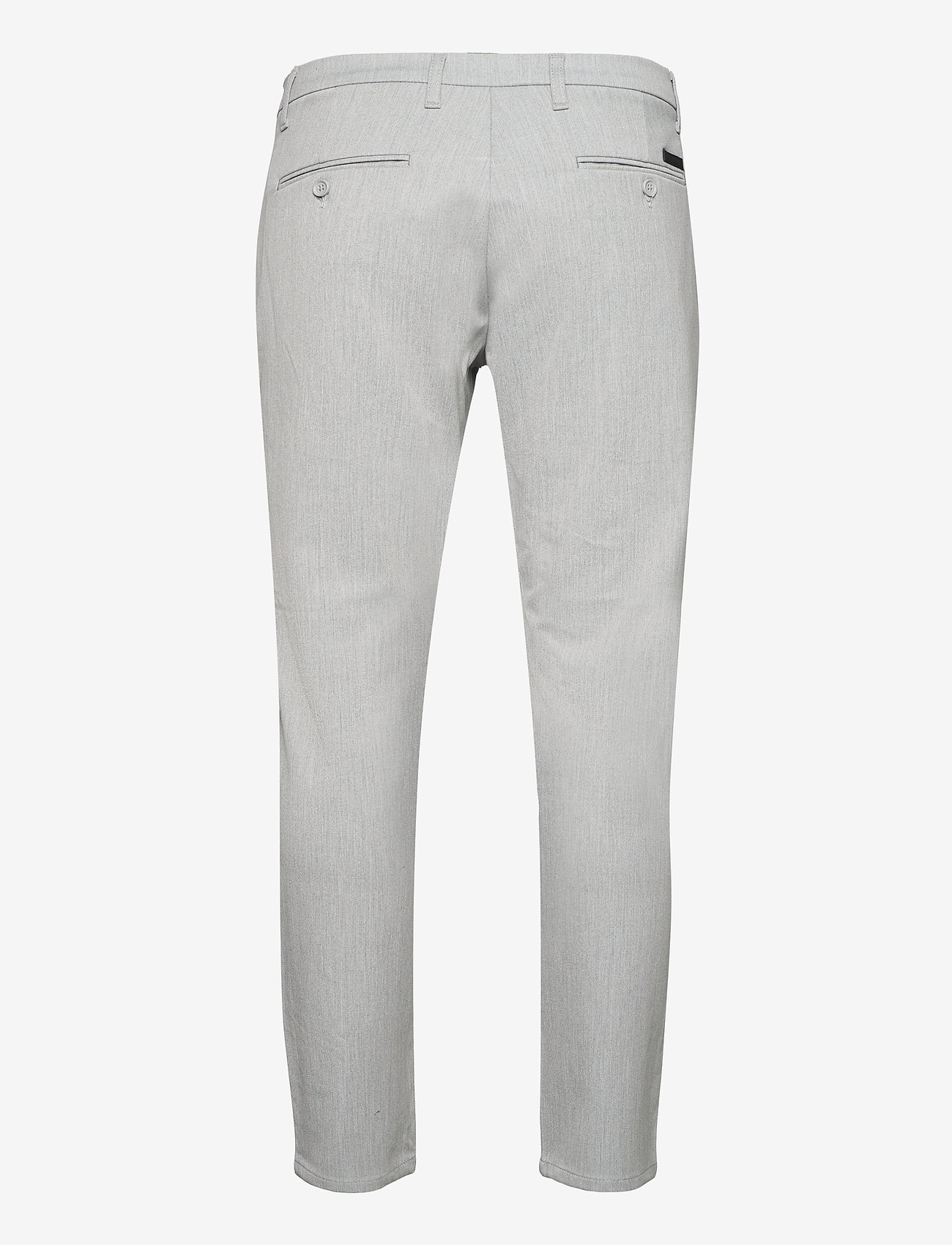 Woodbird - Steffen Mel. Pant - chinos - snow melange - 1