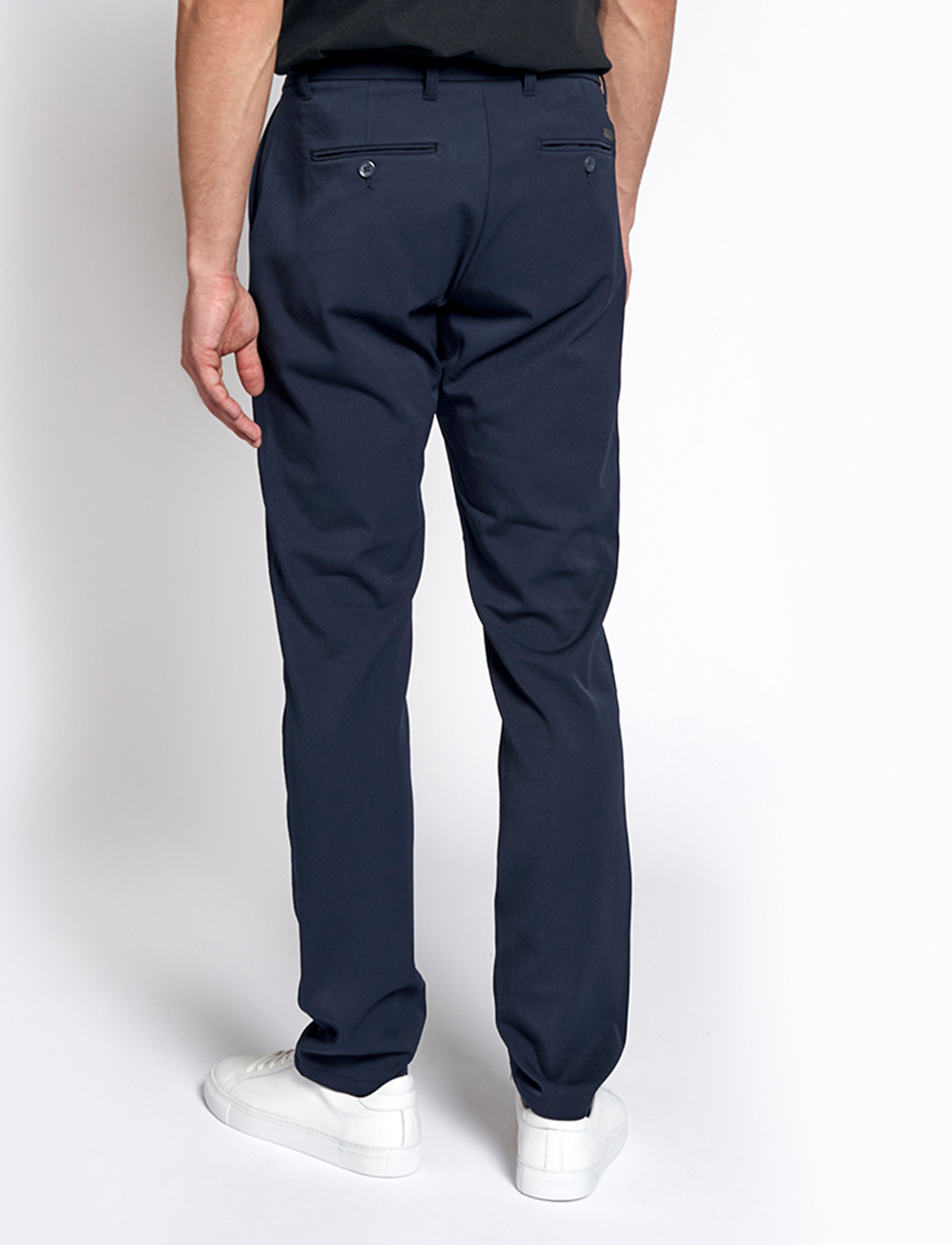 Woodbird - Steffen Twill Pant - mænd - midnight blue - 3