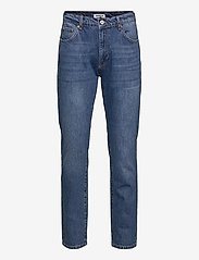 Woodbird - Doc Blue Vintage Jeans - regular piegriezuma džinsa bikses - blue vintage - 0