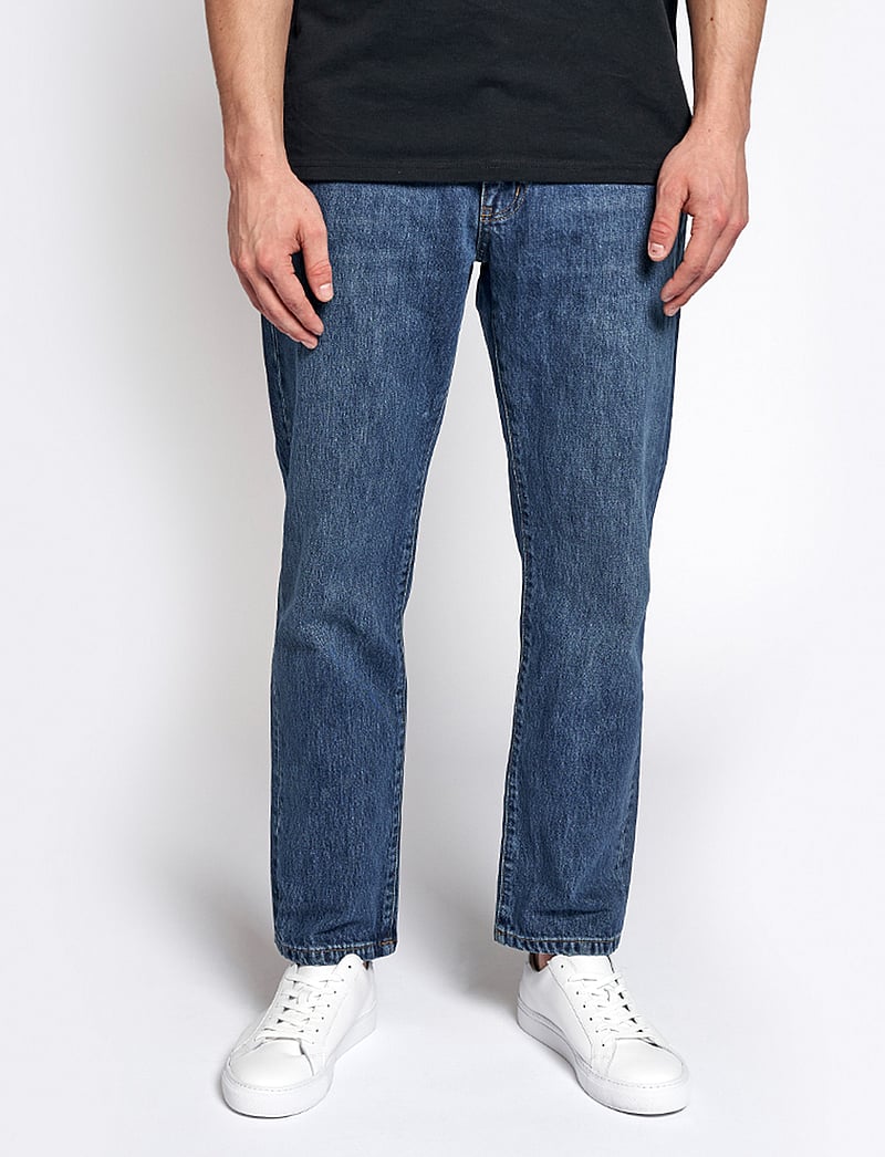 Woodbird - Doc Blue Vintage Jeans - regular jeans - blue vintage - 0