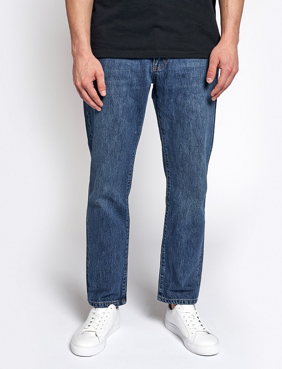 Woodbird - Doc Blue Vintage Jeans - regular jeans - blue vintage - 0