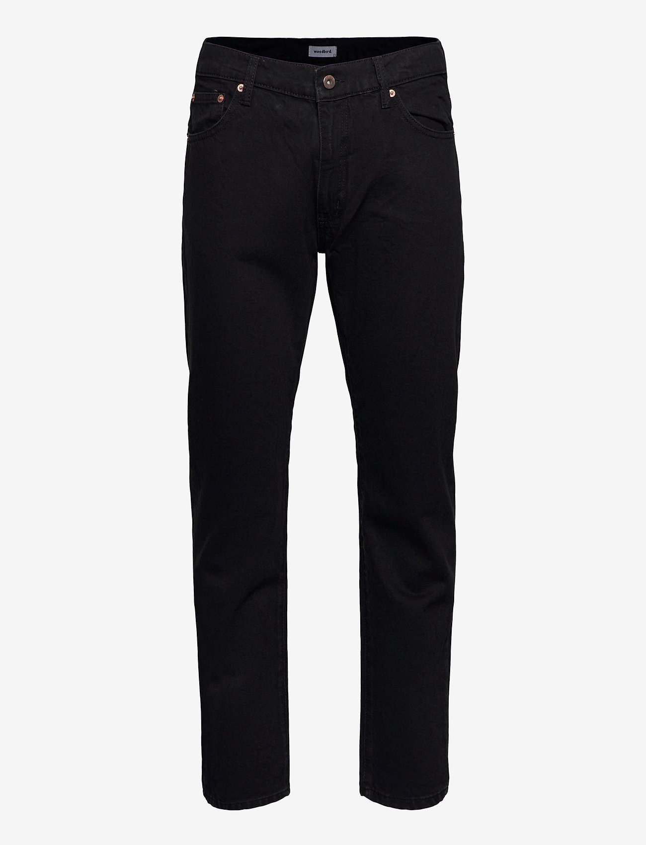 Woodbird - Doc Night Jeans - regular piegriezuma džinsa bikses - black - 0
