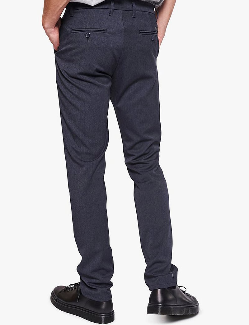 Woodbird - Steffen Mel. Pant - habitbukser - navy melange - 3