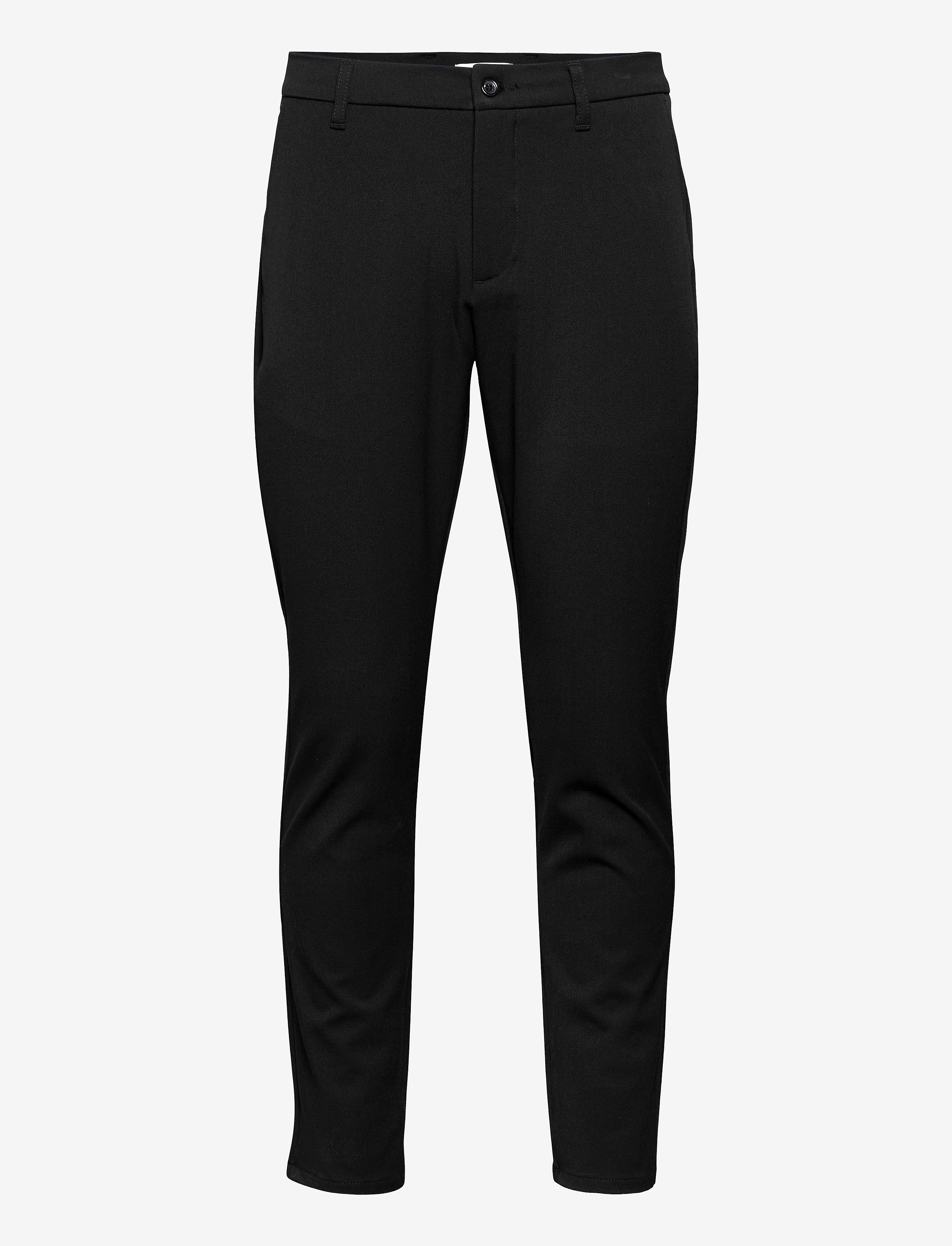 Steffen Twill Pant - BLACK