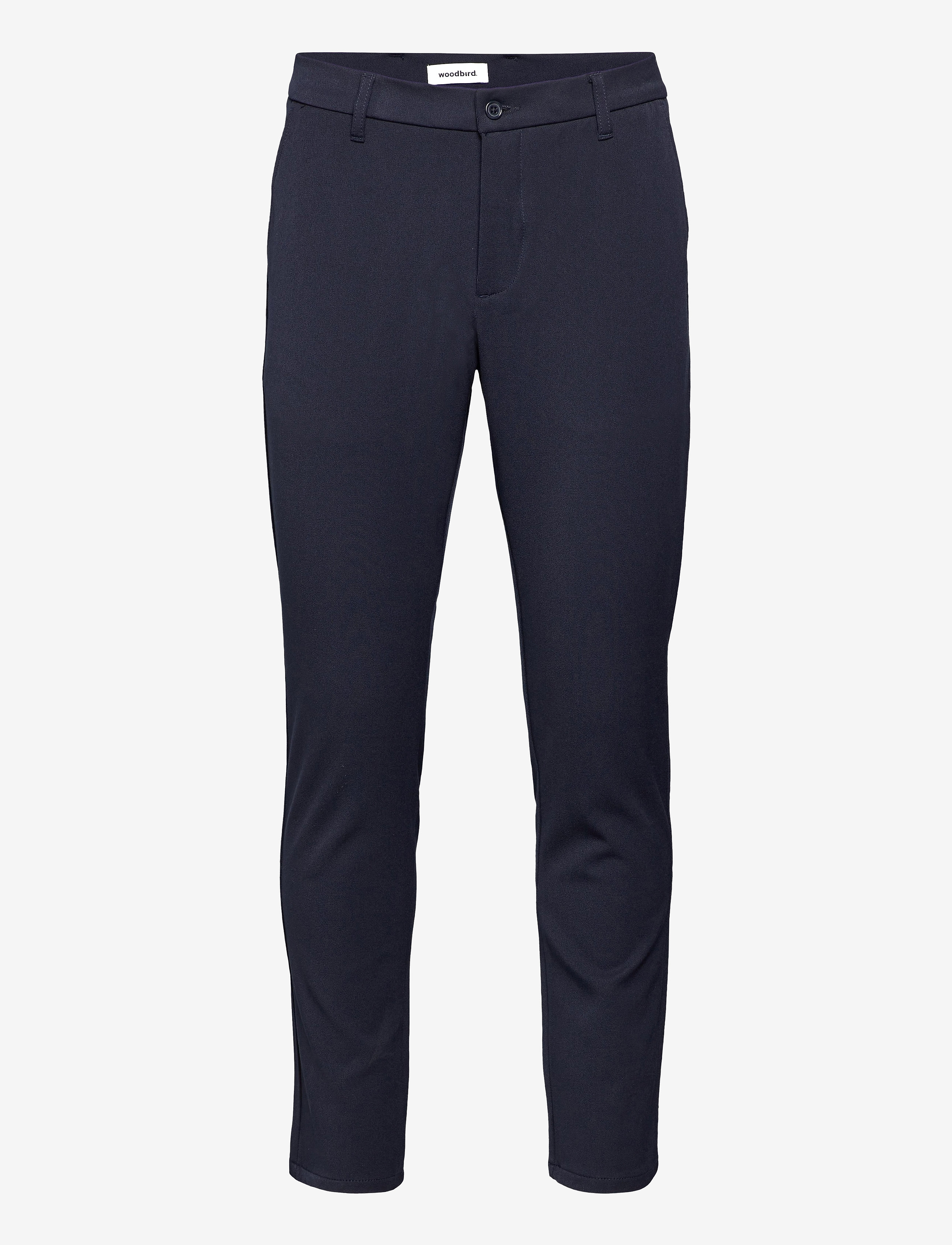 Woodbird Steffen Twill Pant - Trousers - NAVY / navy