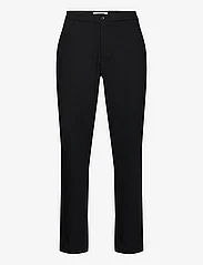 Woodbird - Eik Nickel Pants - casual trousers - black - 0