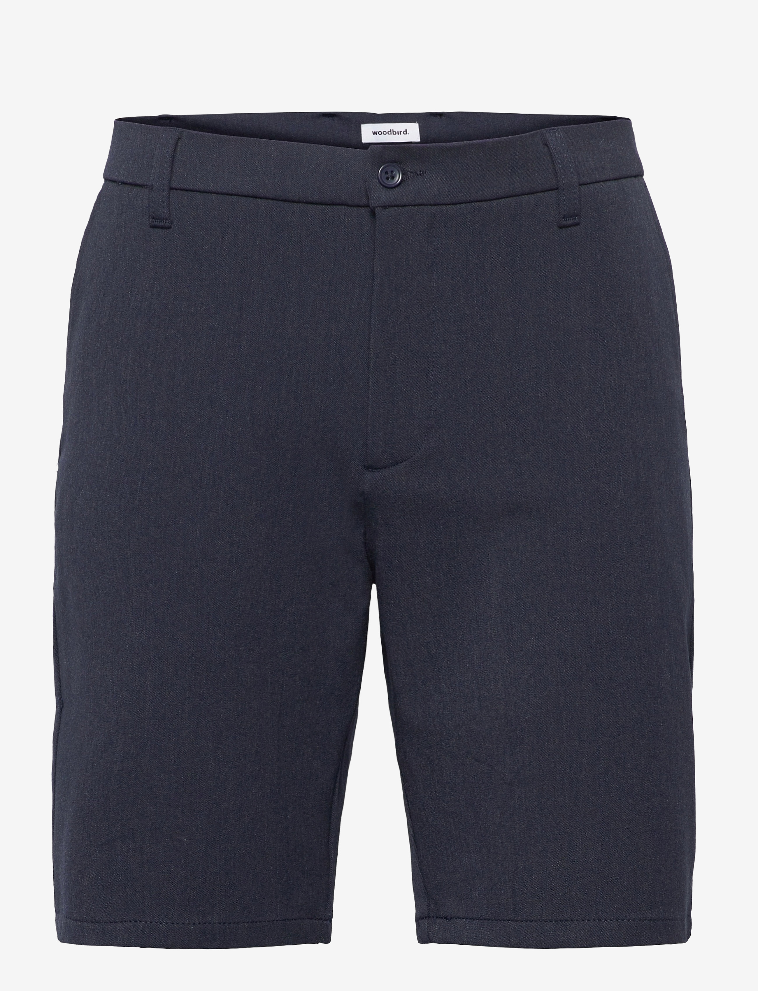 Woodbird Steffen Melange Shorts - Shorts - NAVY MELANGE / navy