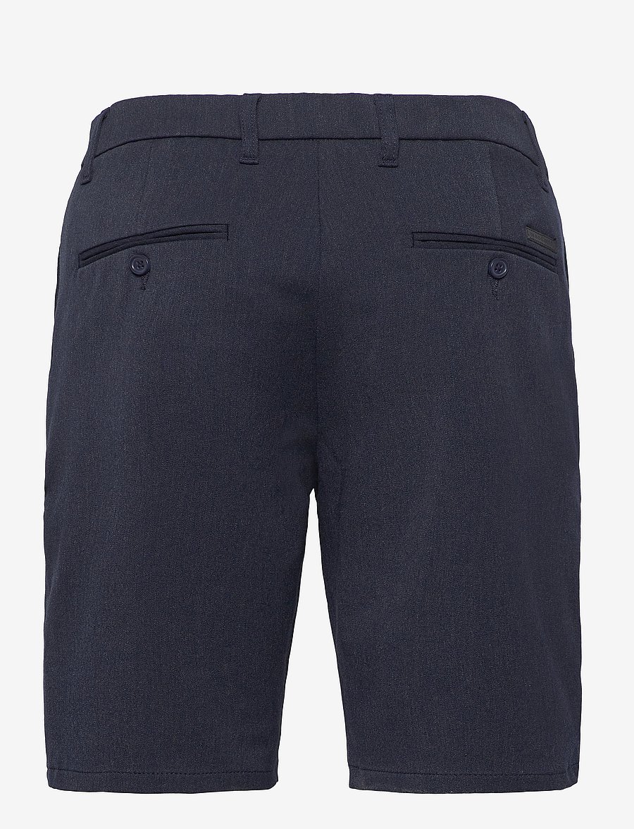 Woodbird - Steffen Melange Shorts - chino shorts - navy melange - 1