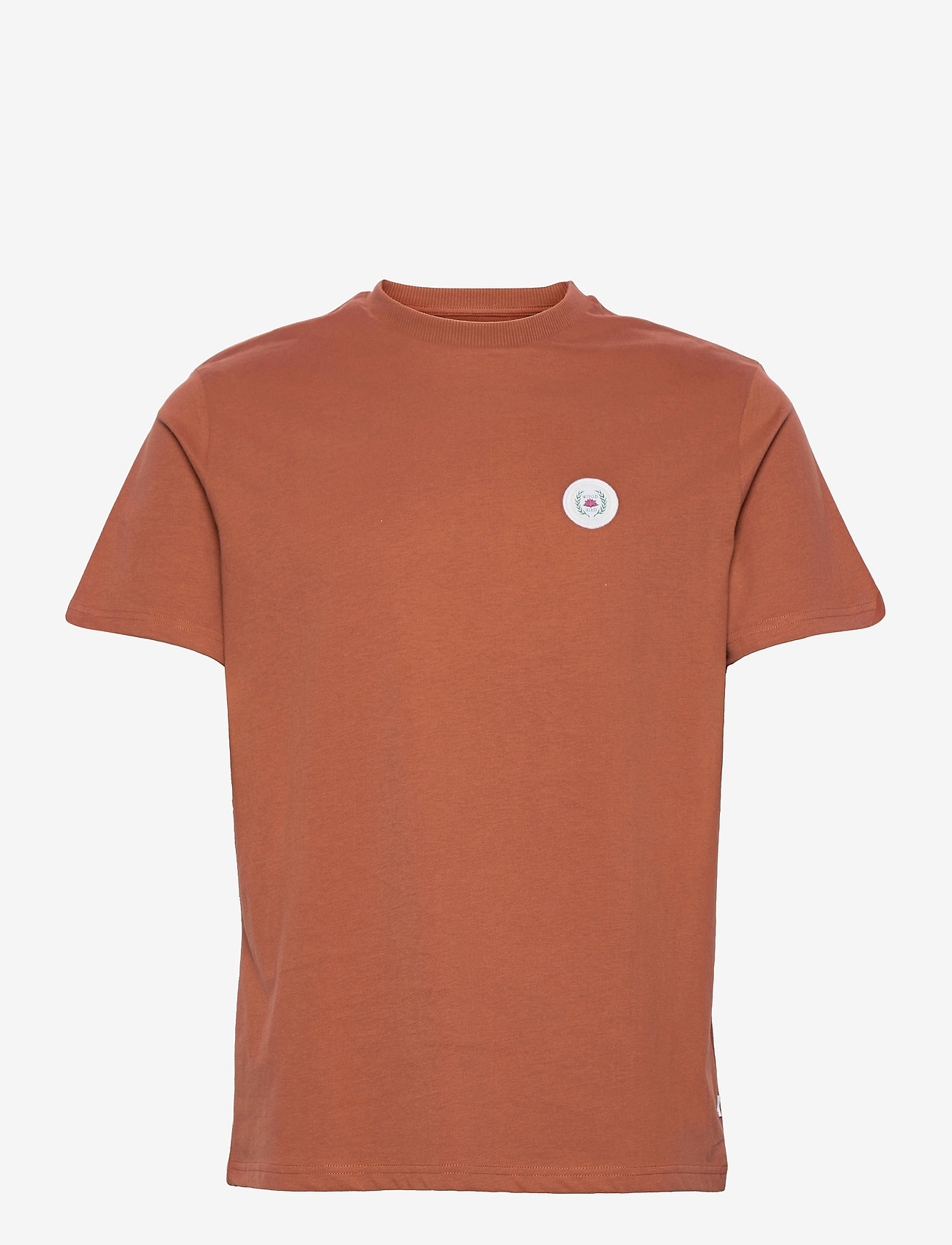 Our Jarvis Patch Tee - CLAY BROWN