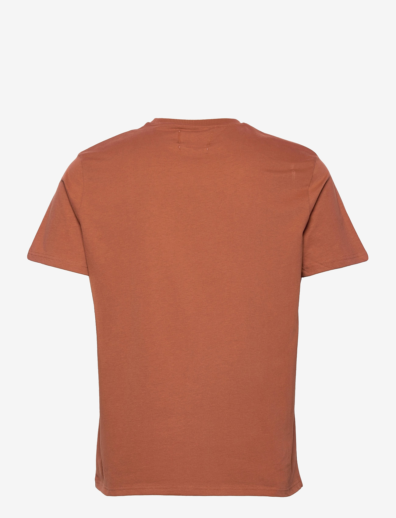 Woodbird - Our Jarvis Patch Tee - clay brown - 1
