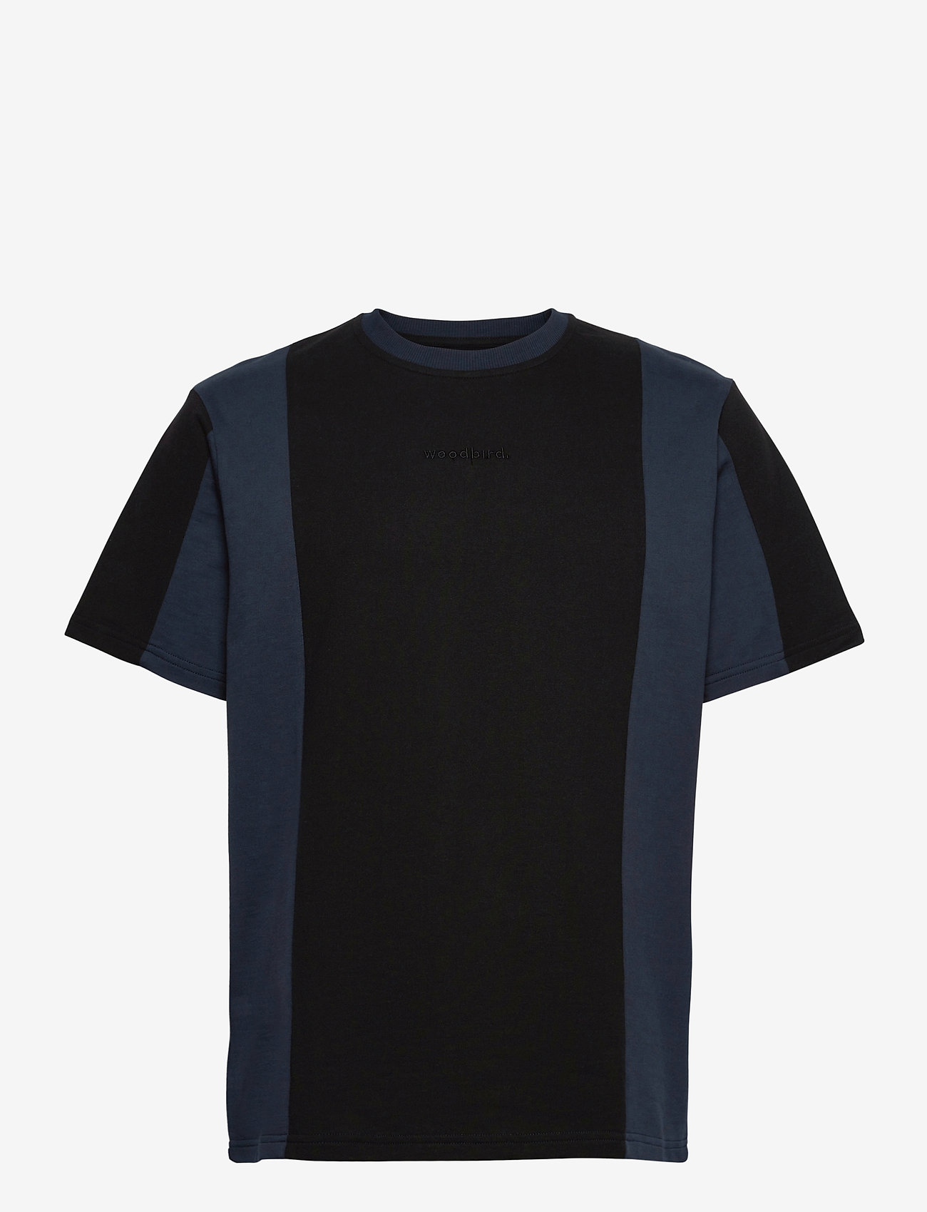 Woodbird - Agle Cut Tee - navy-black - 0