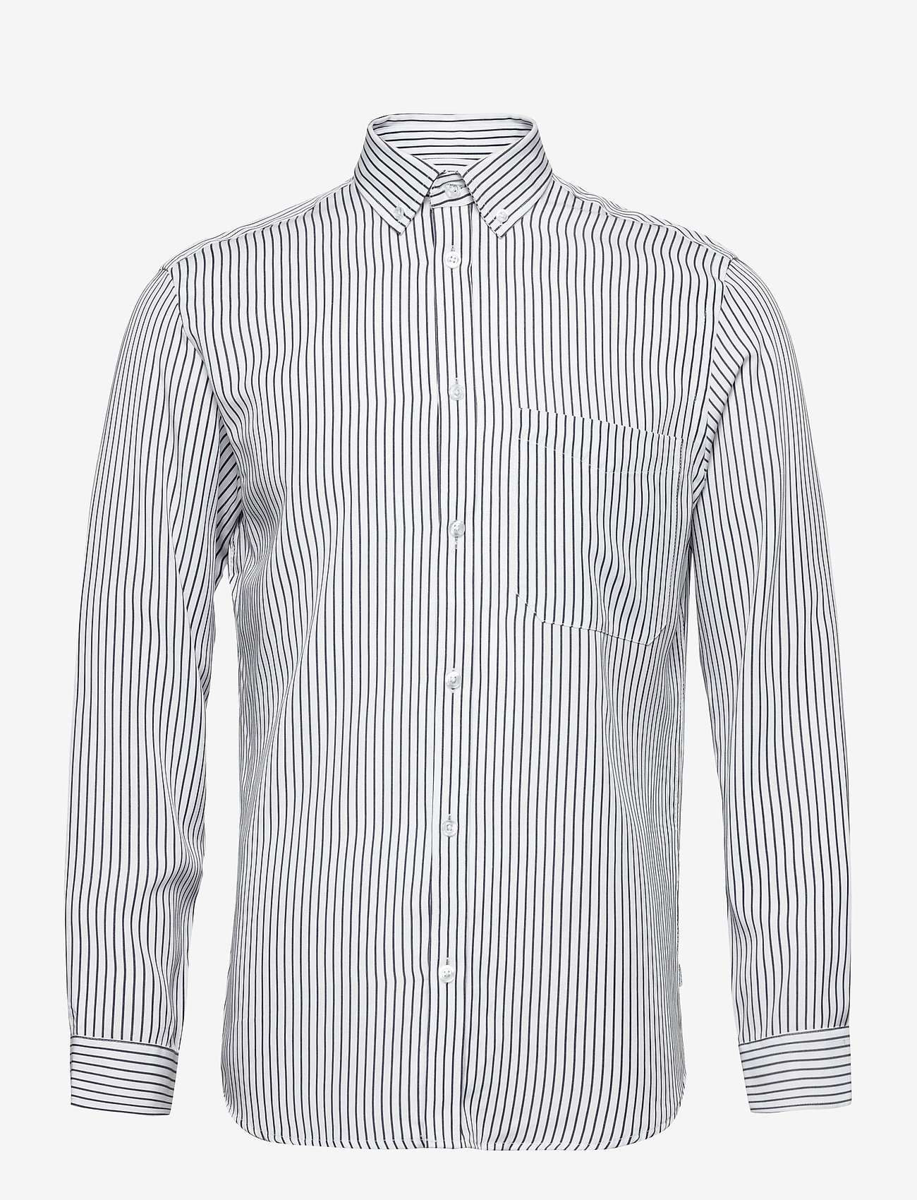 Woodbird - Fling Stripe Shirt - white - 0