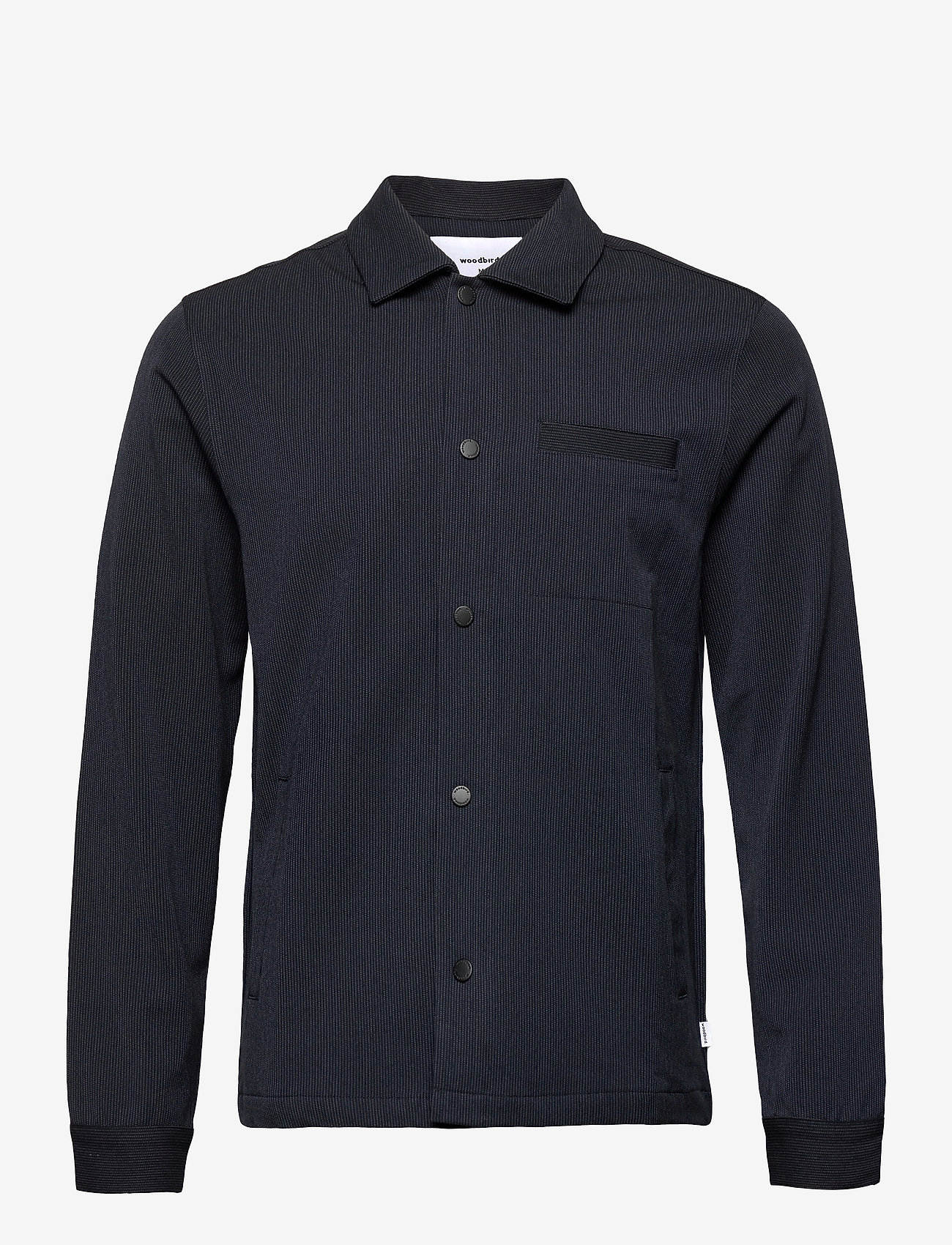 Woodbird - Brenti Plin Shirt - navy-white - 0