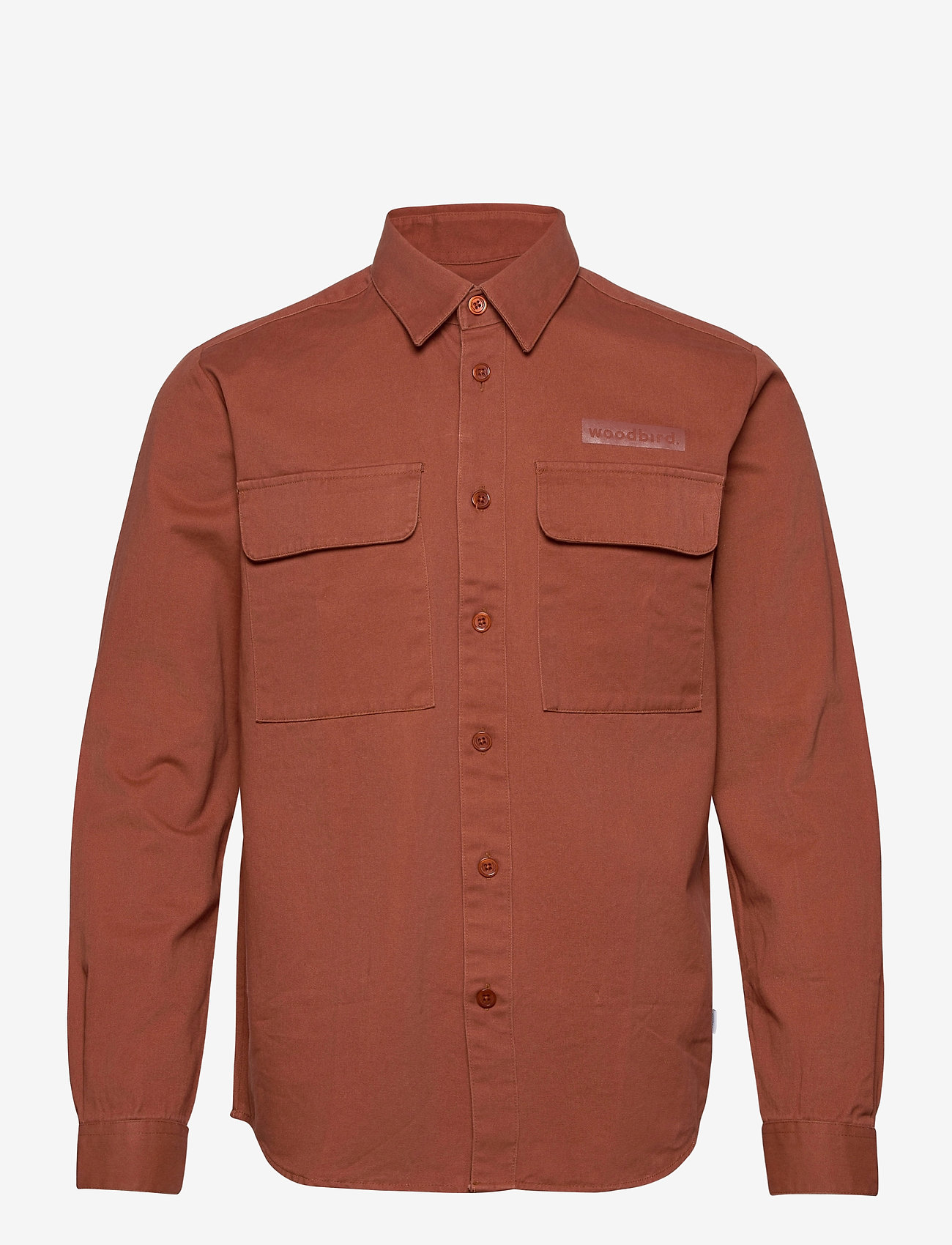 Woodbird - Hoxen Work Shirt - clay brown - 0