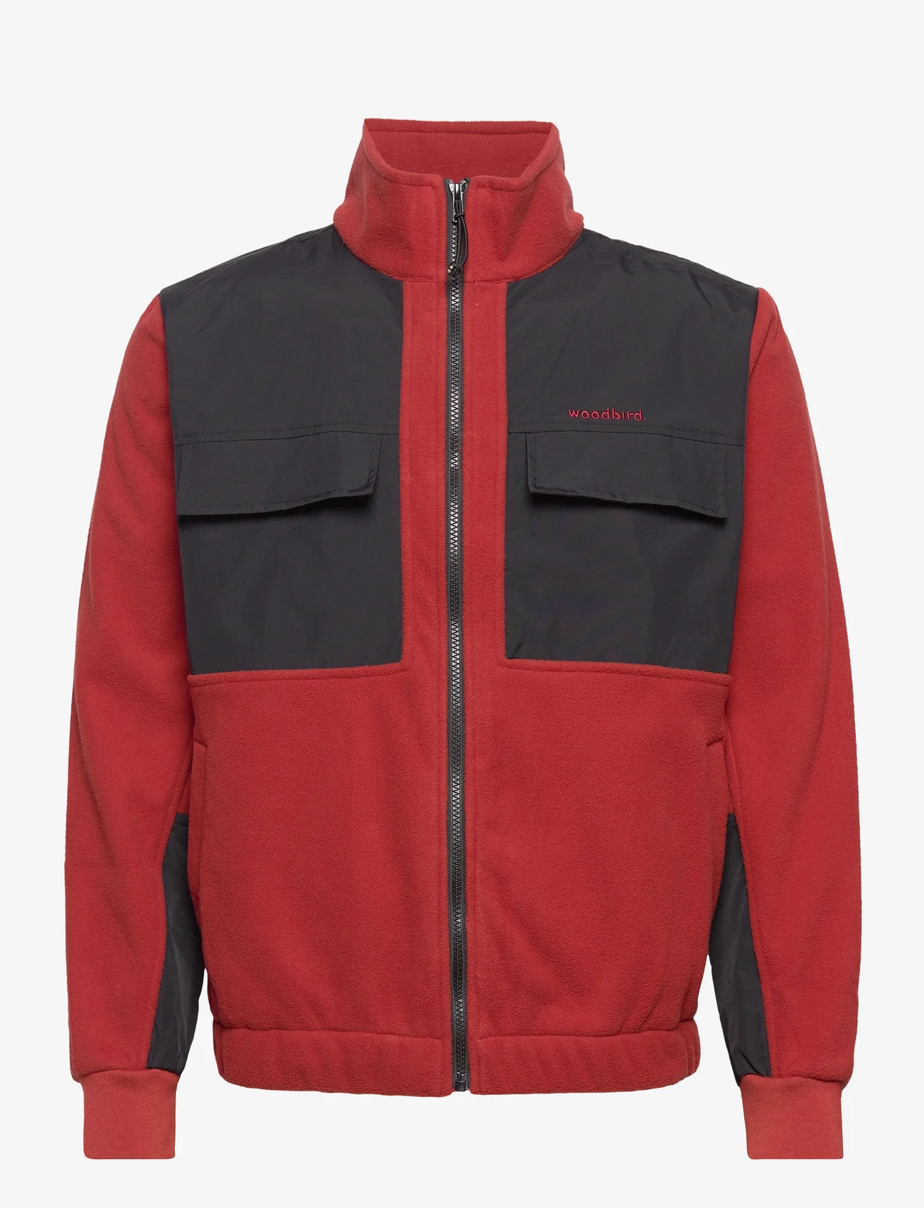 Woodbird - Strukt Zip Fleece - mid layer jackets - spice brown - 0
