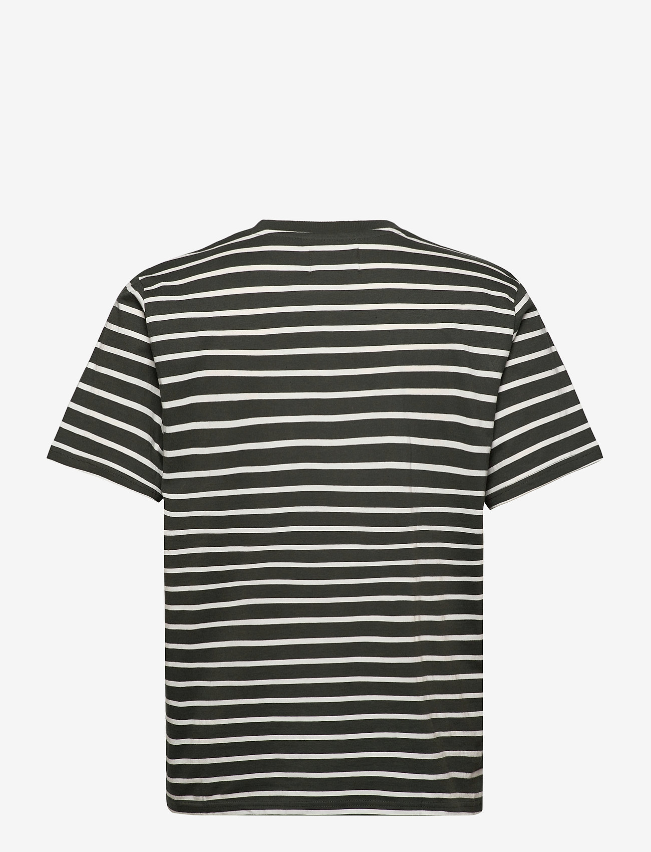 Woodbird - Menak stripe tee - army-kit - 1