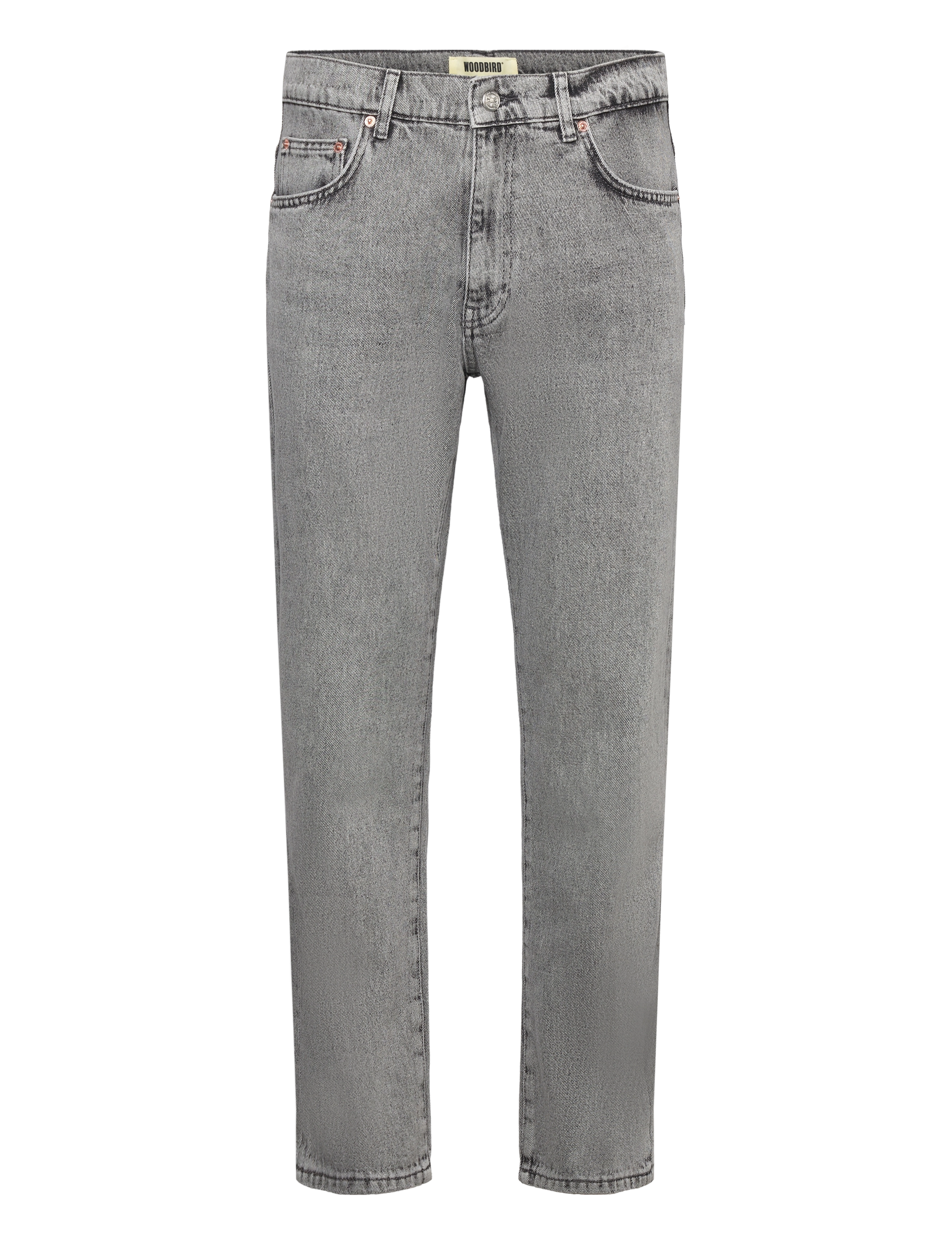Woodbird WBDoc Ash Grey Jeans - Tøj - GREY / grey