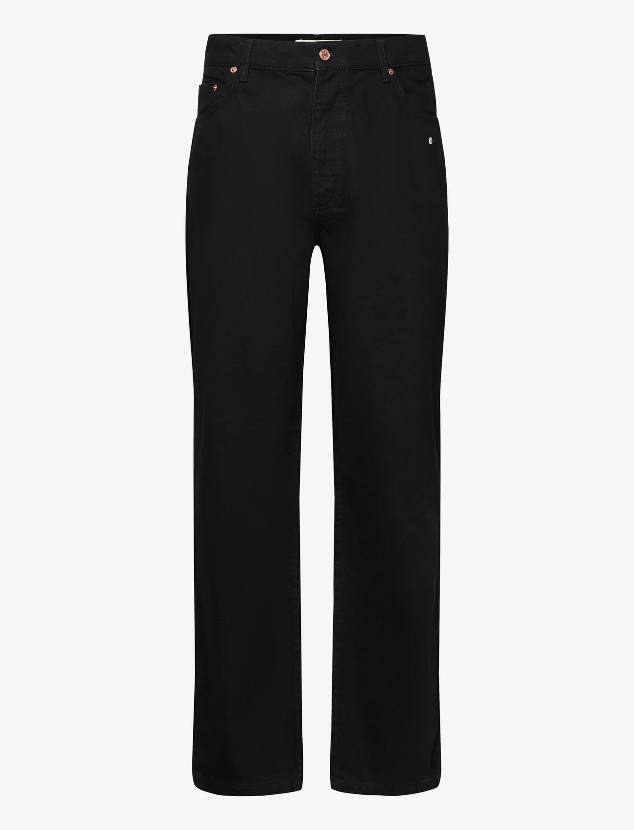 Woodbird - Leroy Craven Black Jeans - loose jeans - black - 0