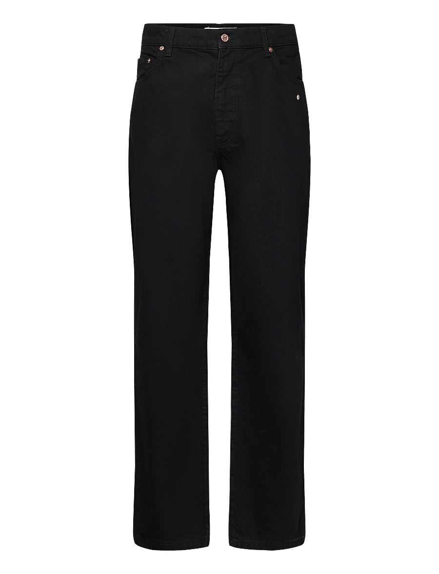 Woodbird - Leroy Craven Black Jeans - loose jeans - black - 1