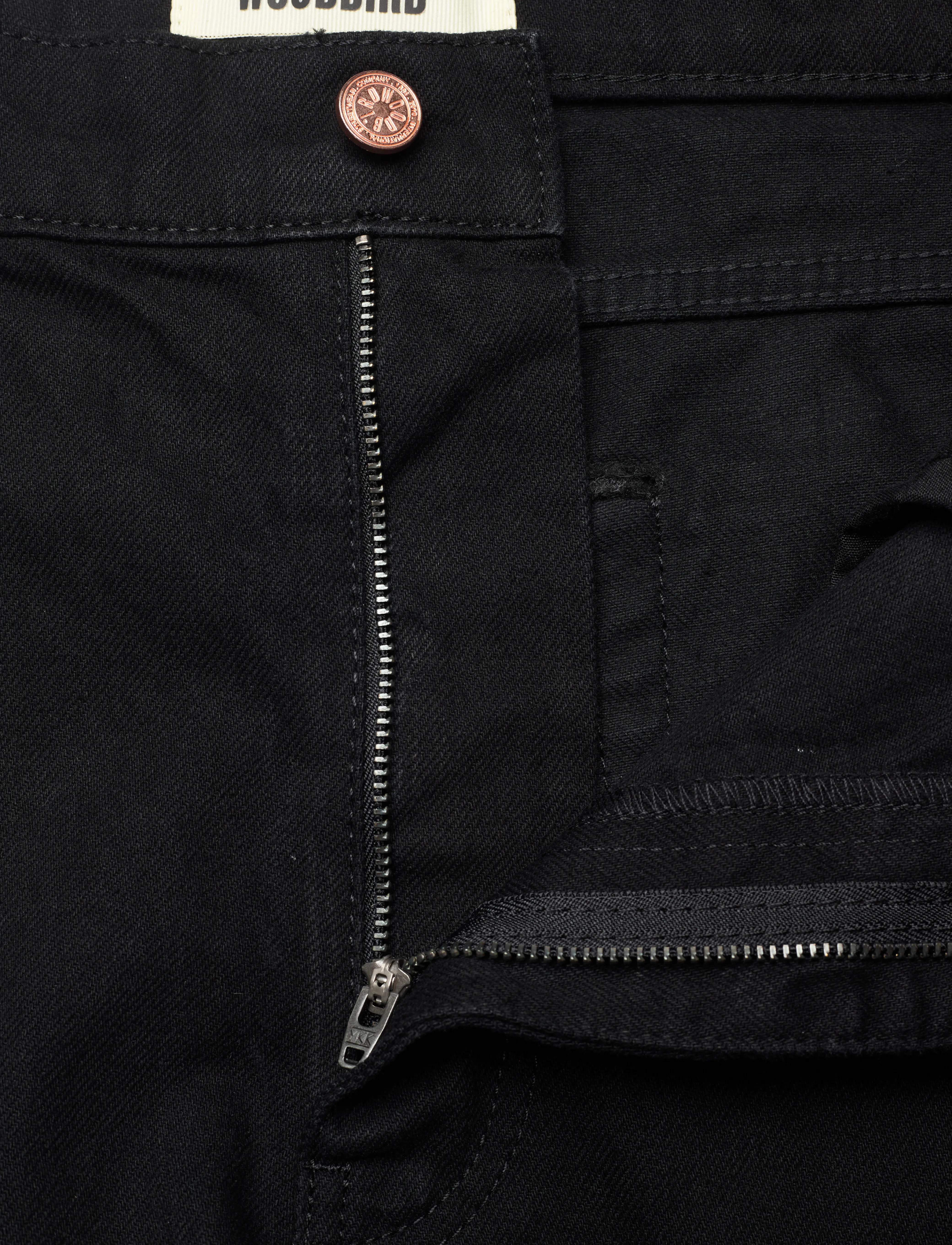 Woodbird - Leroy Craven Black Jeans - loose jeans - black - 4