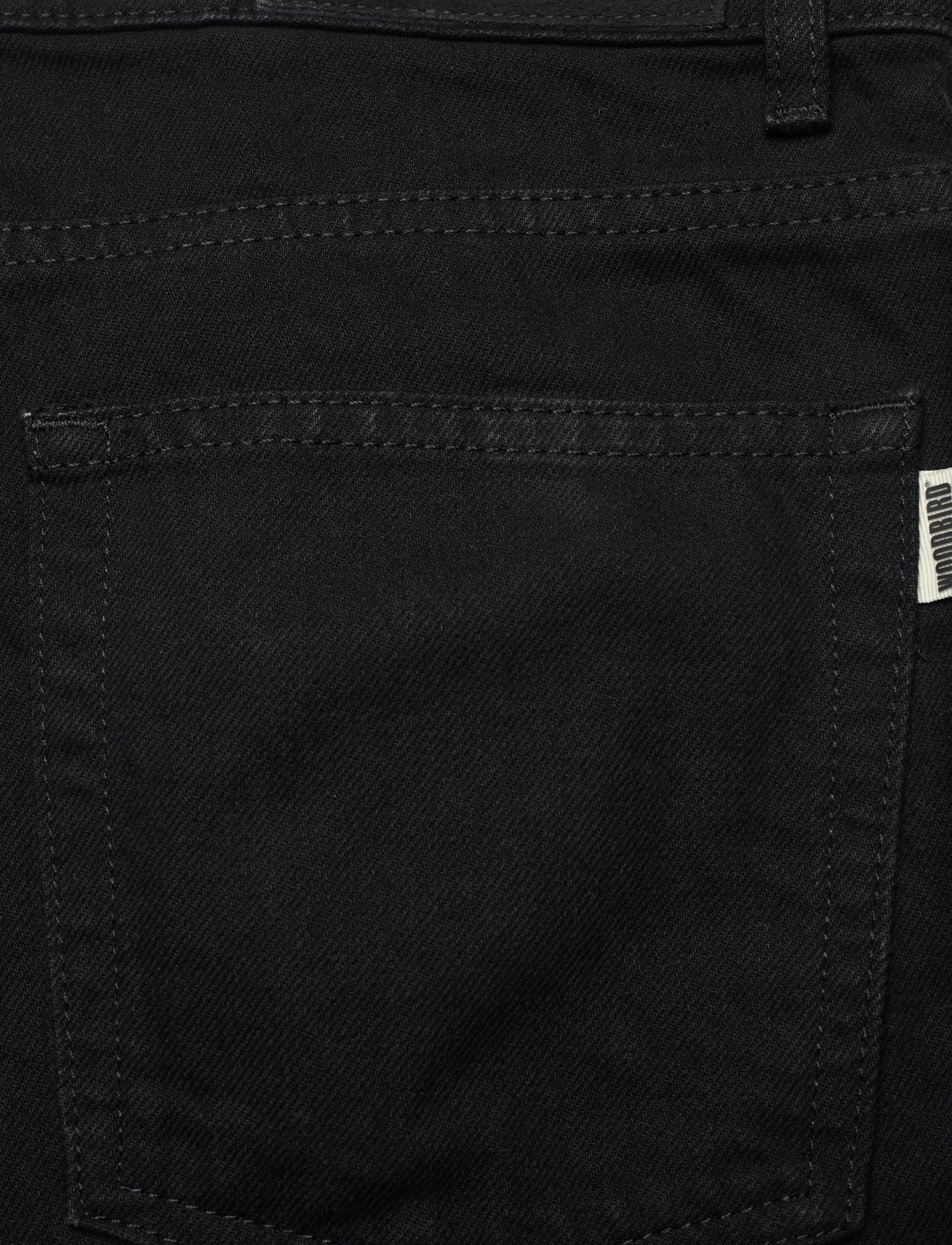 Woodbird - Leroy Craven Black Jeans - loose jeans - black - 5