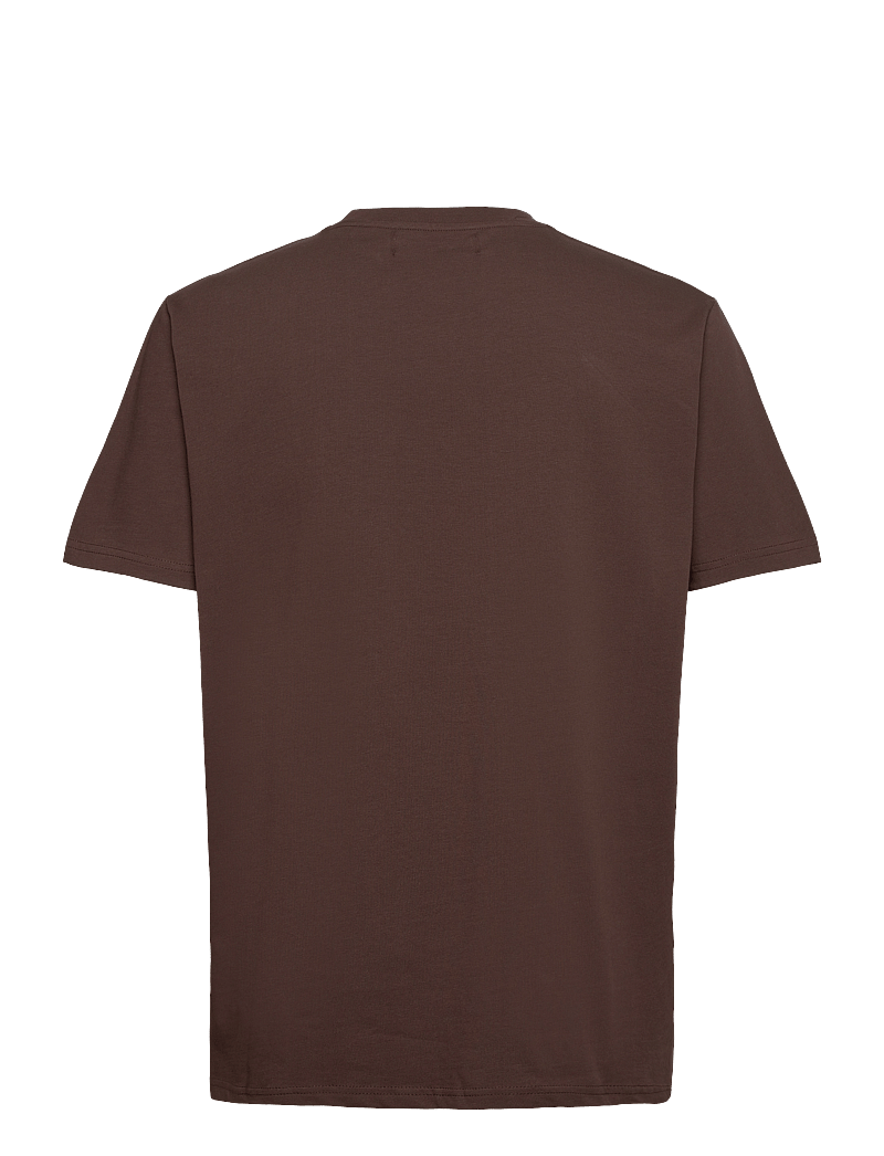 Woodbird - WBBaine Base tee - kortærmede t-shirts - brown - 2