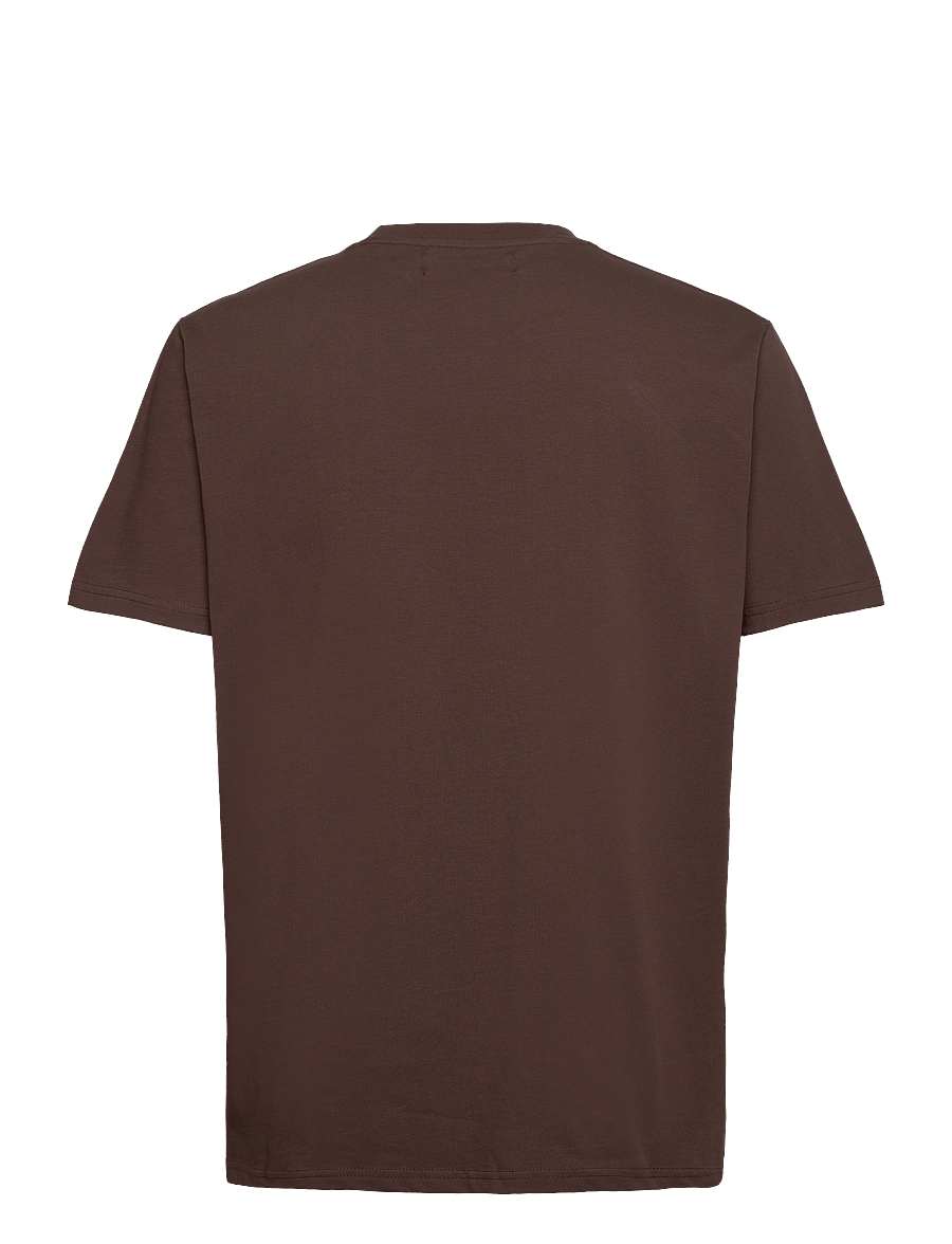 Woodbird - WBBaine Base tee - kurzärmelige t-shirts - brown - 2