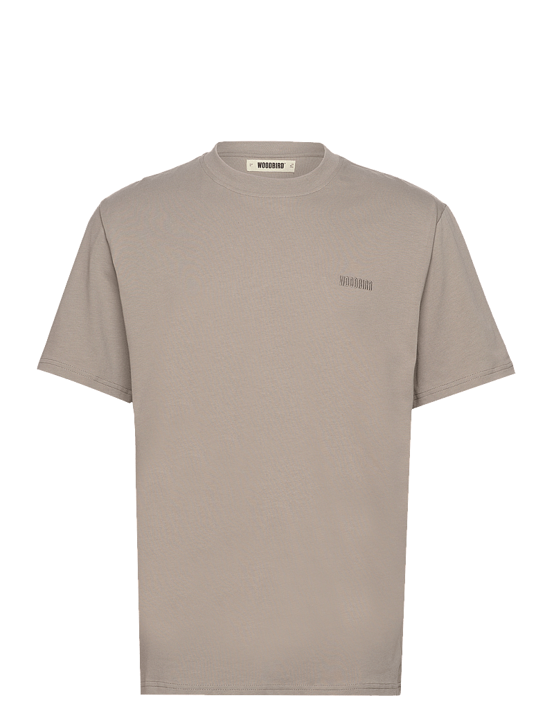 Woodbird - WBBaine Base tee - lühikeste varrukatega t-särgid - light grey - 1